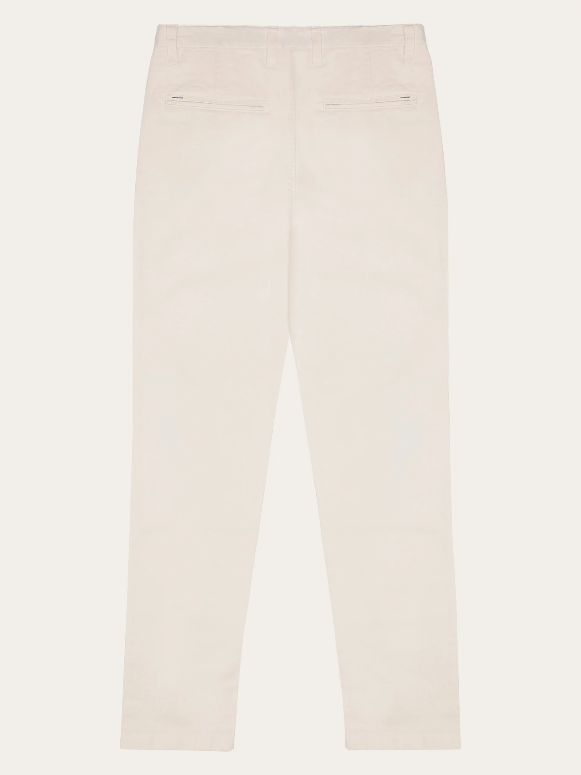 IRIS mom mid-rise twill chino - GOTS/Vegan - Egret - Image 3