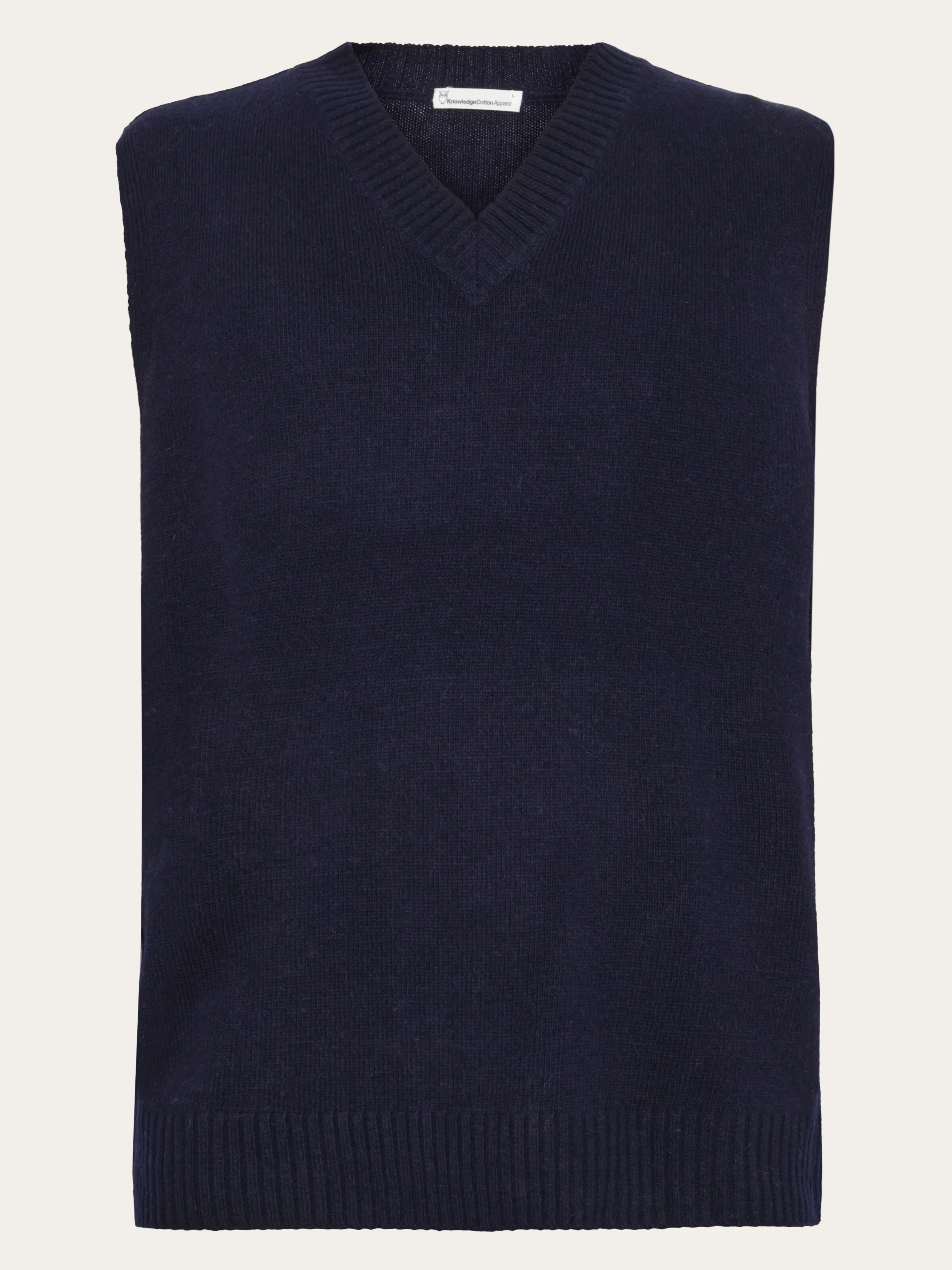 Lambswool Vest Knit RWS - Total Eclipse