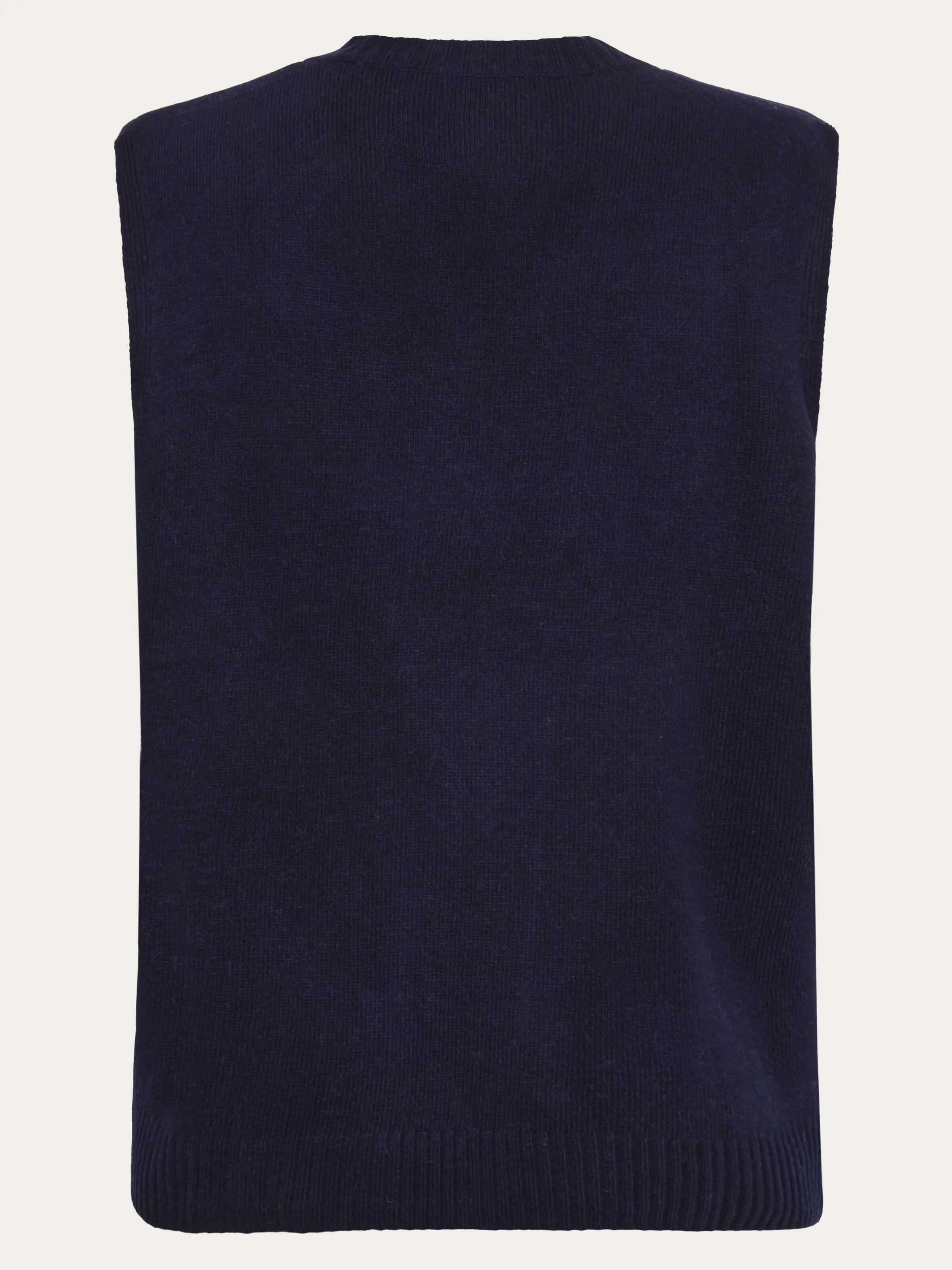 Lambswool Vest Knit RWS - Total Eclipse - Image 3
