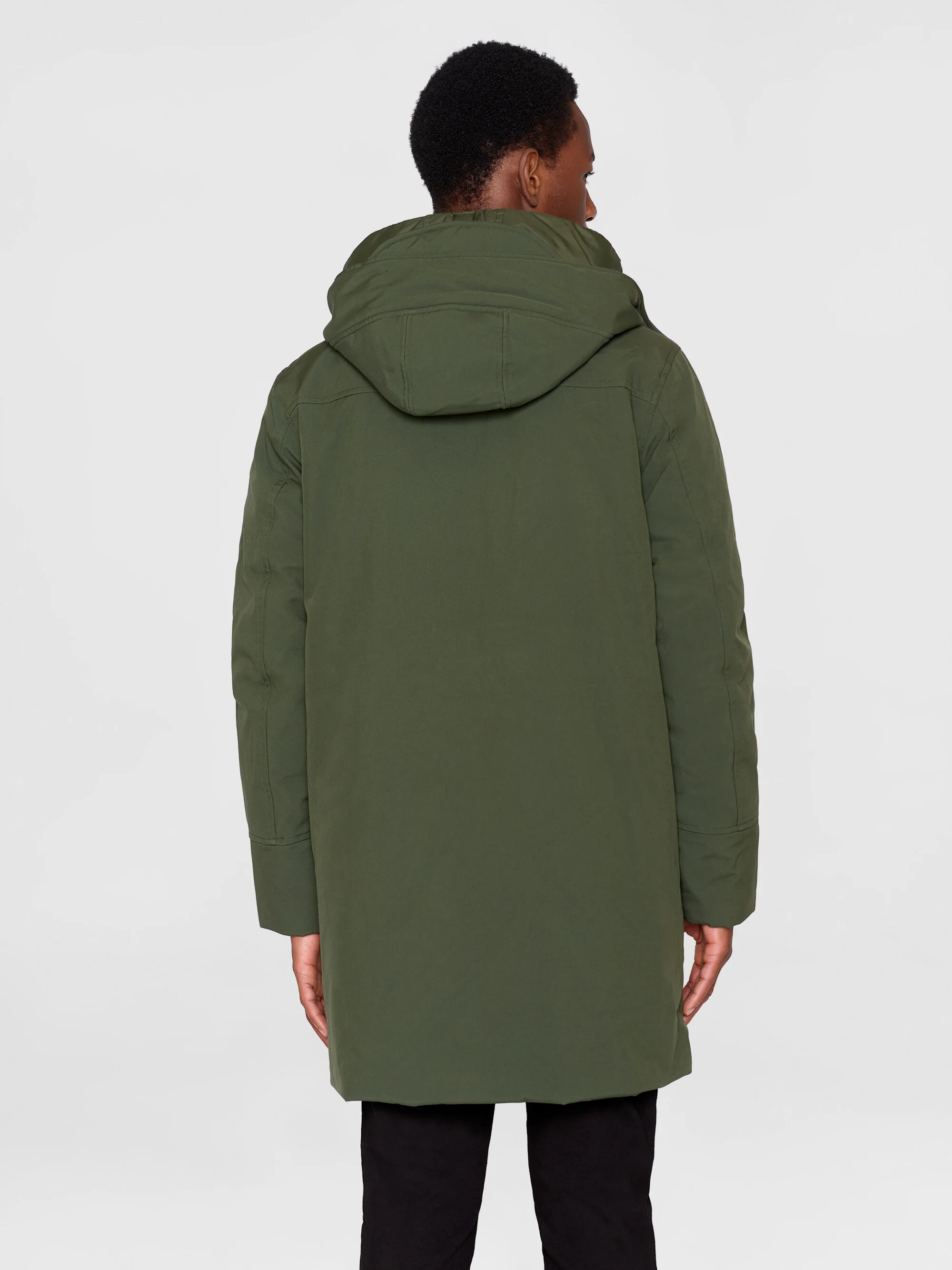 Long soft shell jacket CLIMATE SHELL™ - Forrest Night - Image 3