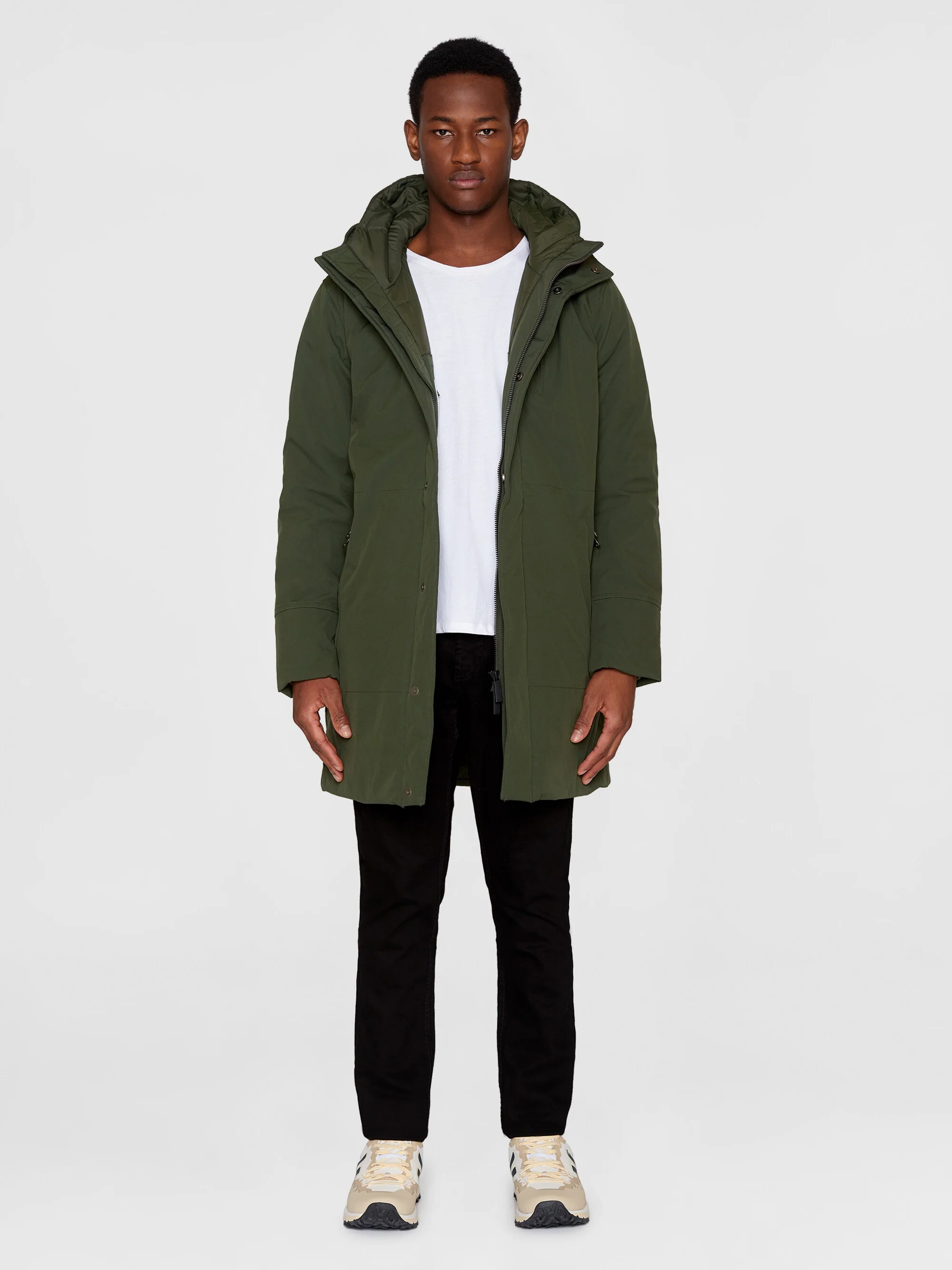 Long soft shell jacket CLIMATE SHELL™ - Forrest Night - Image 4