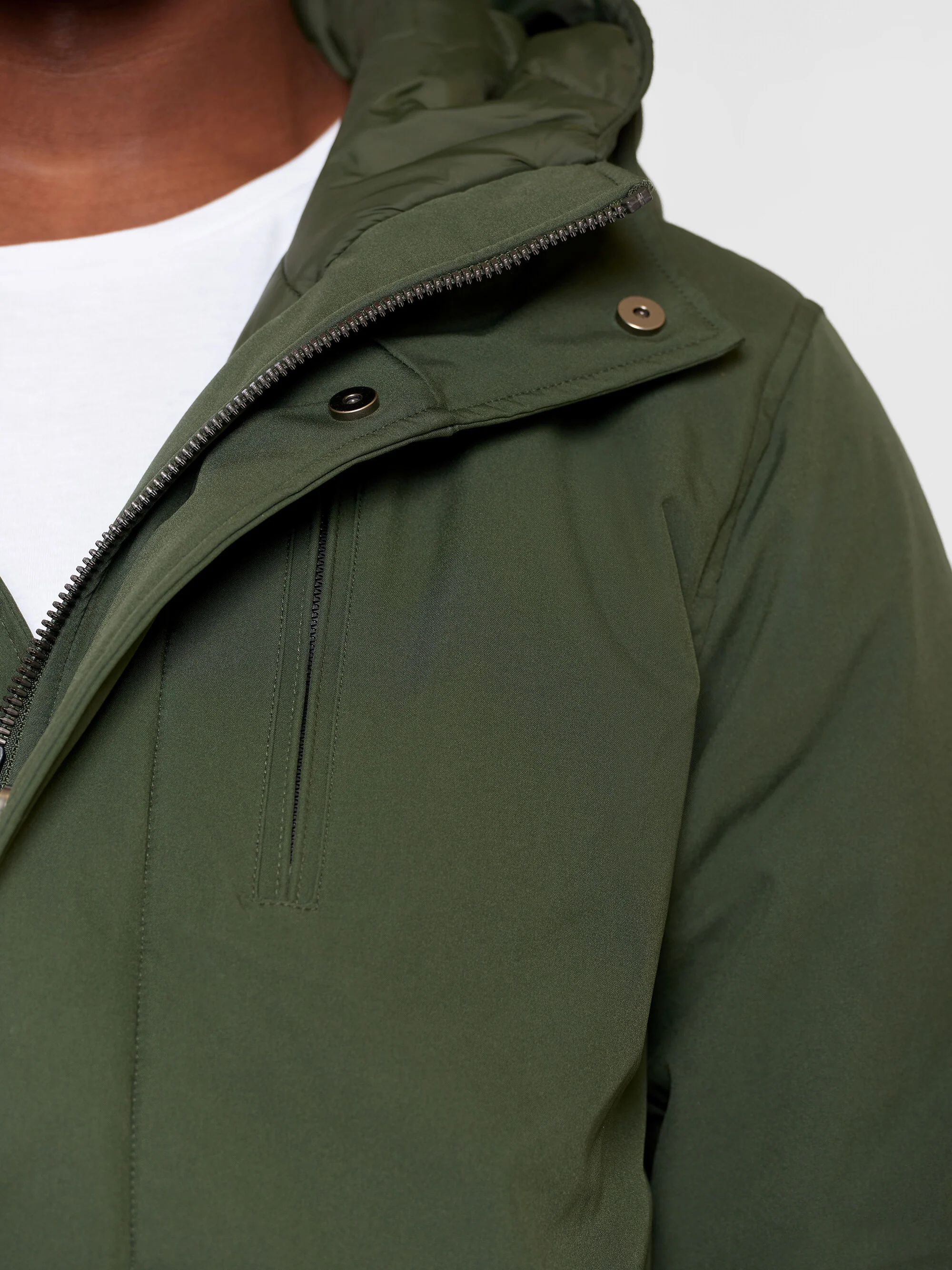 Long soft shell jacket CLIMATE SHELL™ - Forrest Night - Image 5