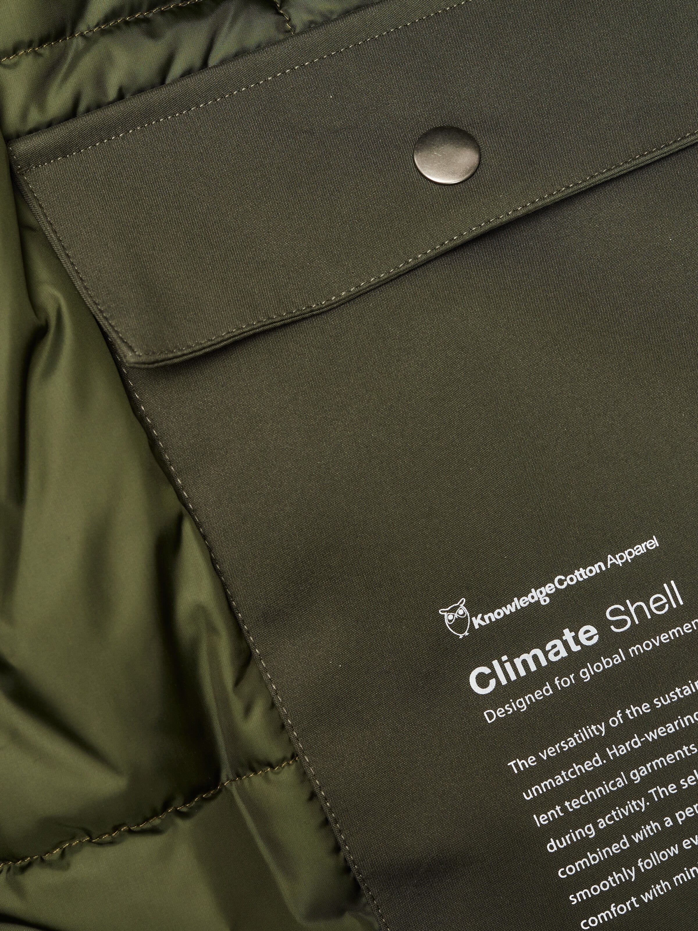 Long soft shell jacket CLIMATE SHELL™ - Forrest Night - Image 9