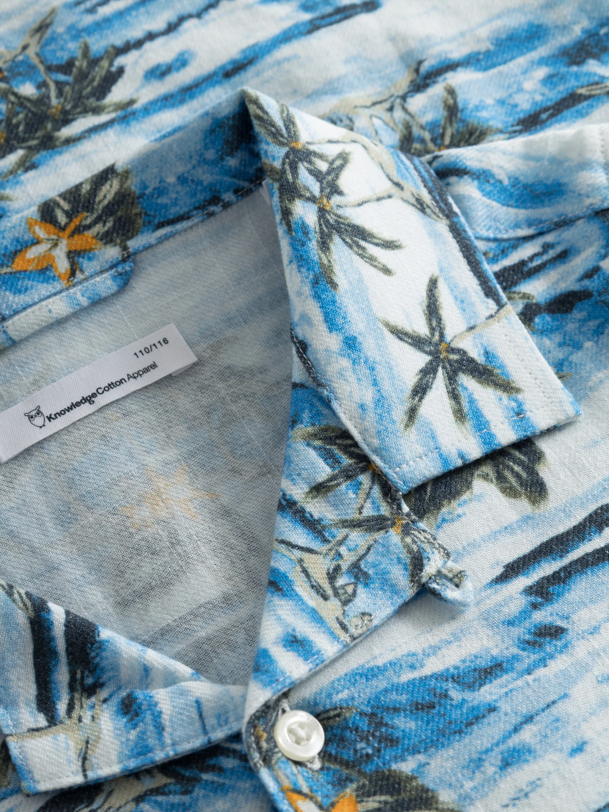 Loose fit AOP short sleeved shirt - AOP - Image 3