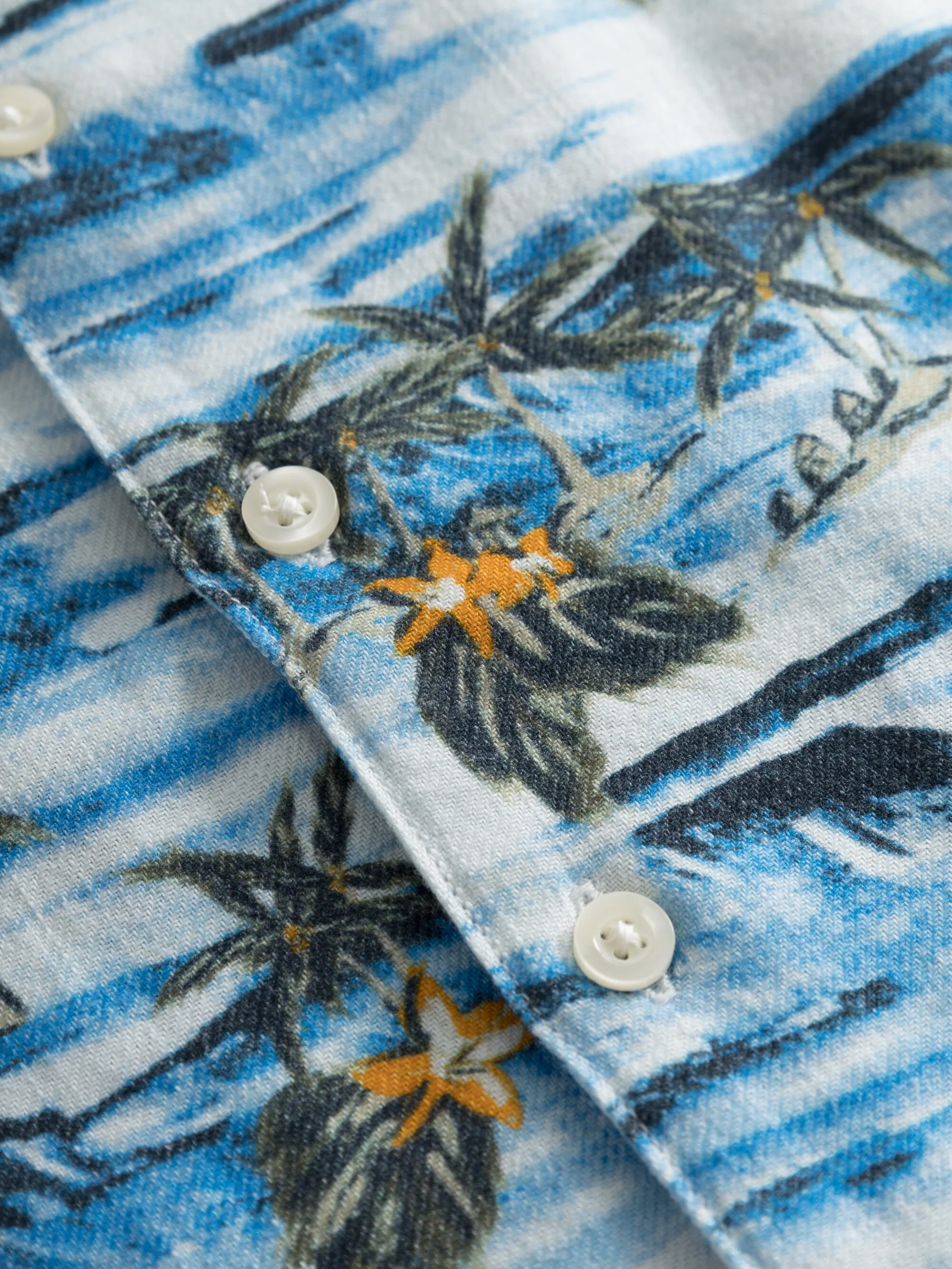 Loose fit AOP short sleeved shirt - AOP - Image 4