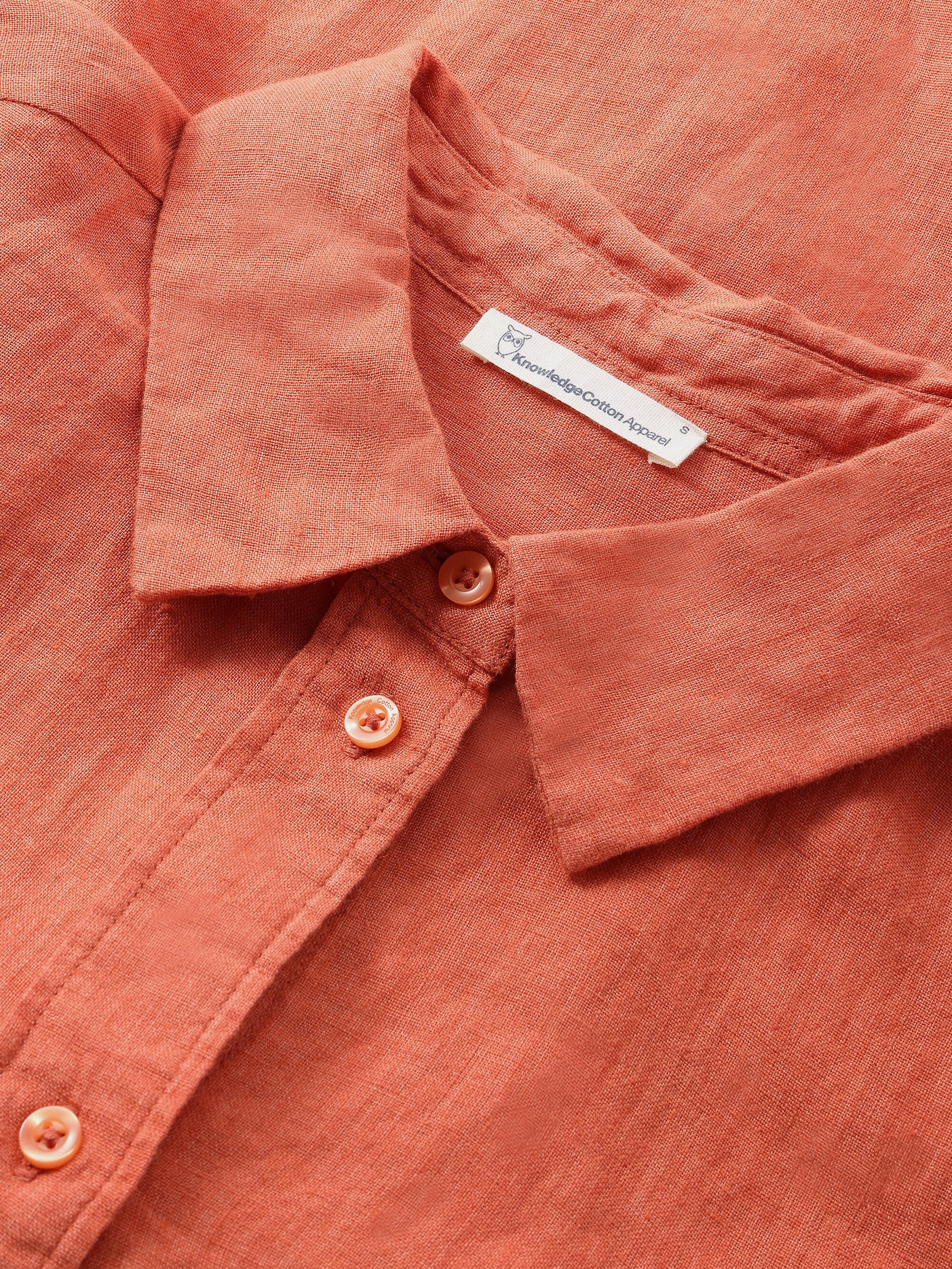 Loose linen shirt - Langoustino - Image 2