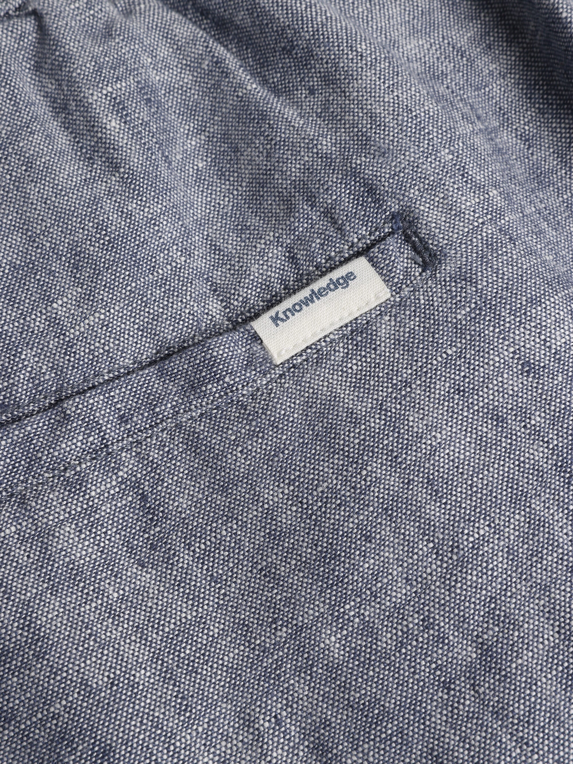 Loose linen pant - Vintage Indigo - Image 4
