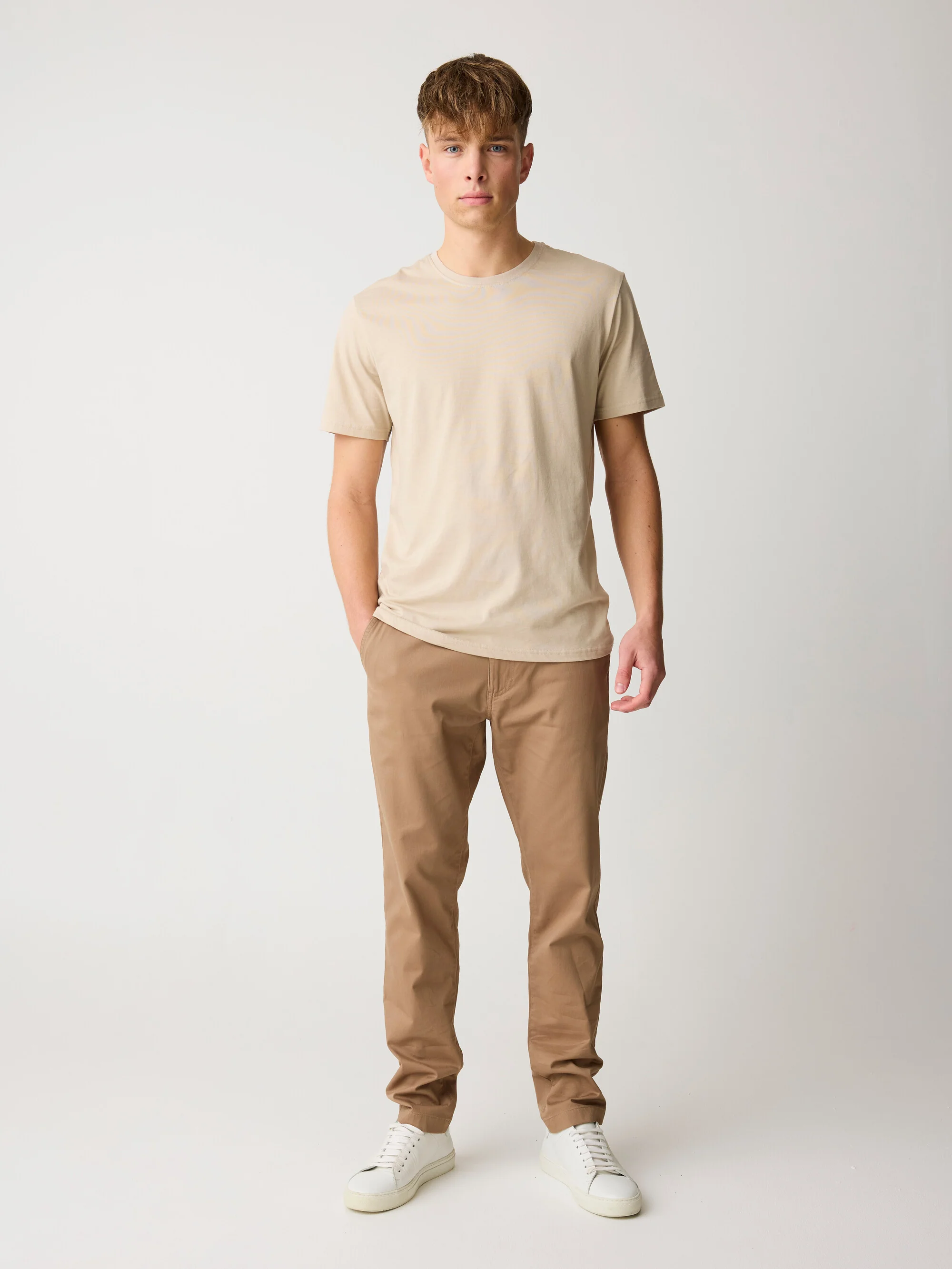 LUCA slim twill chino pants - Tuffet - Image 2