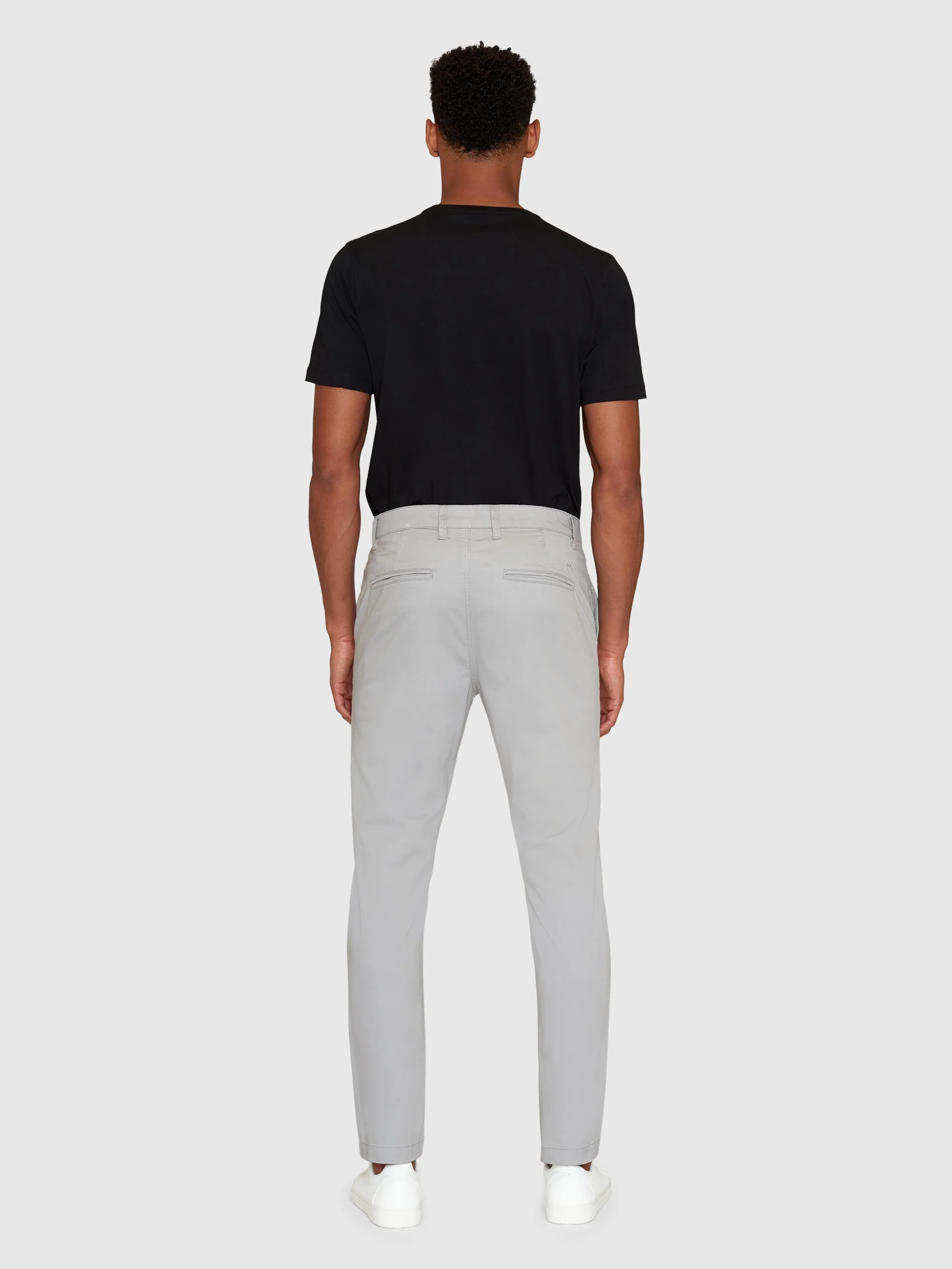 LUCA slim twill chino pants - Alloy - Image 5