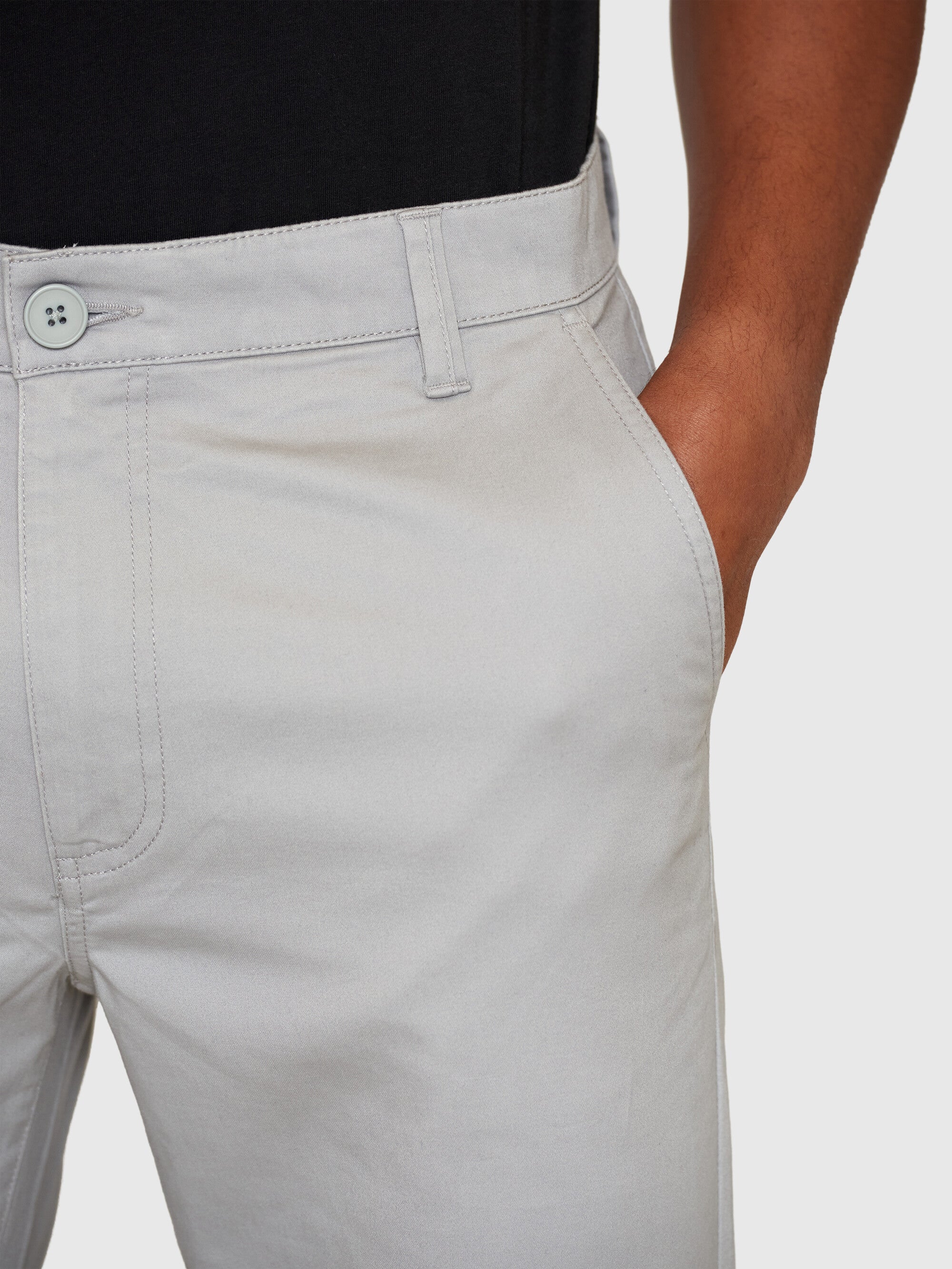 LUCA slim twill chino pants - Alloy - Image 7