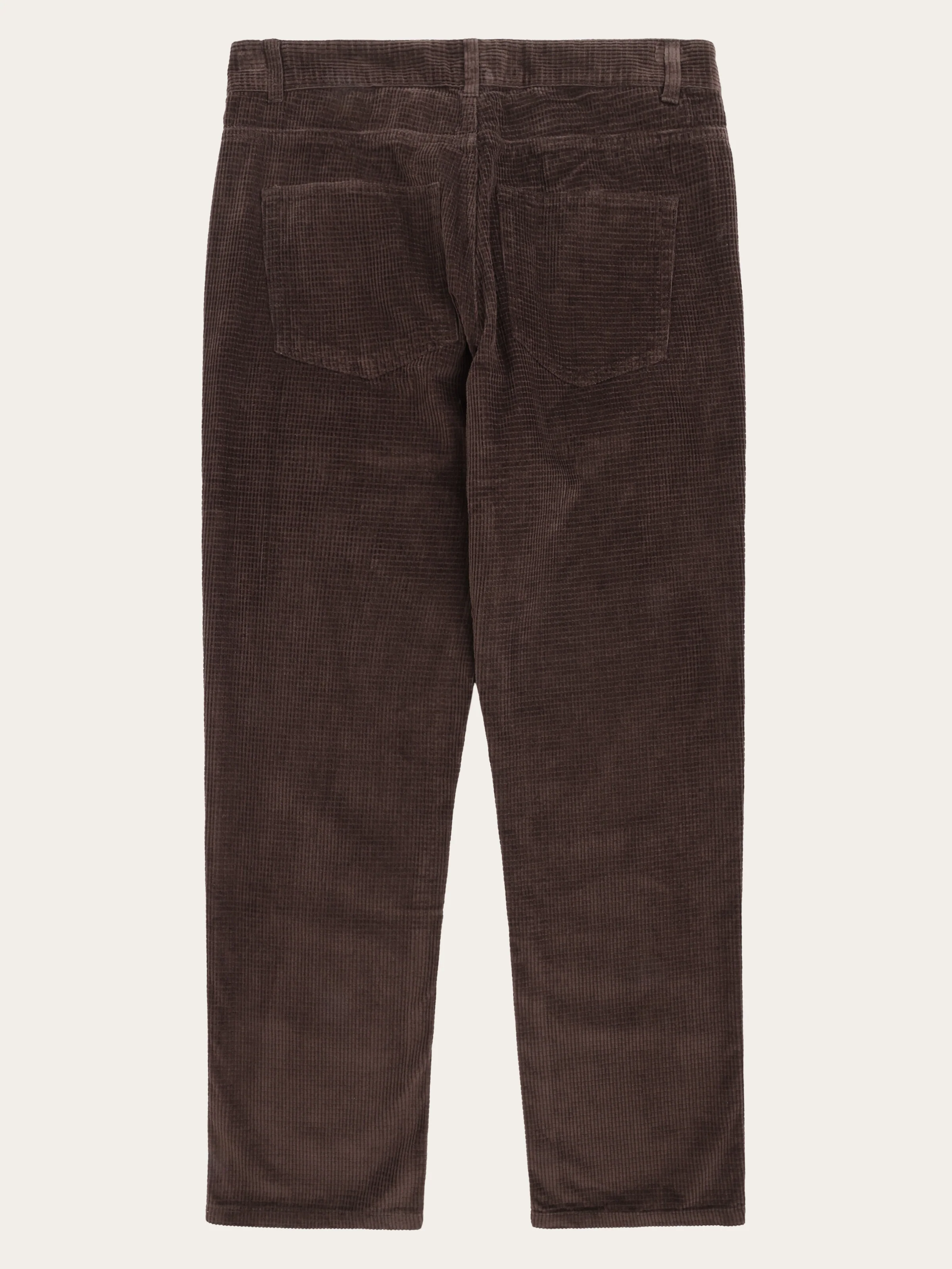 Organic Cotton Chuck 5-pocket Corduroy Pants GOTS - Chocolate Torte - Image 2