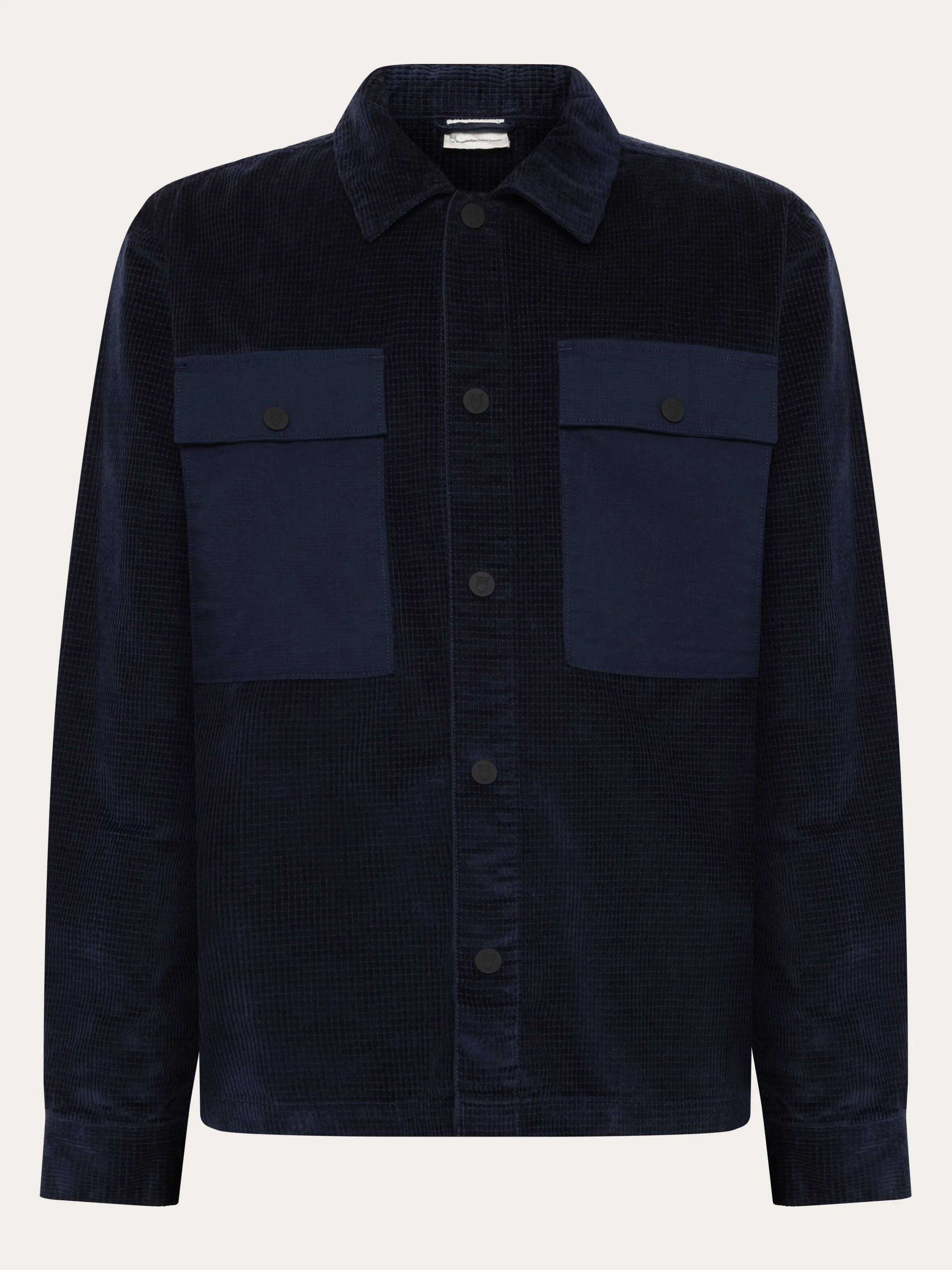 Organic Cotton Corduroy Overshirt GOTS - Night Sky