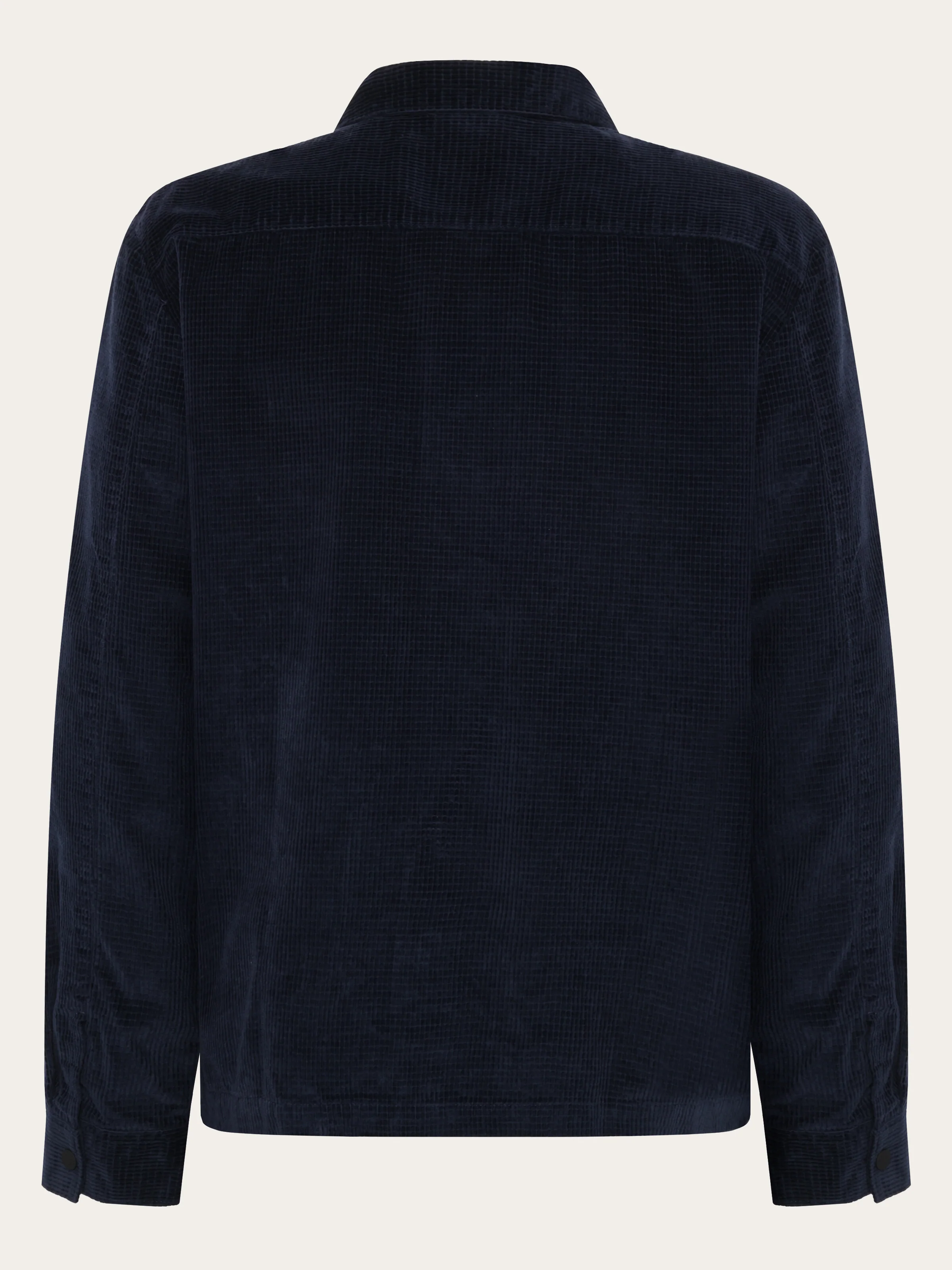 Organic Cotton Corduroy Overshirt GOTS - Night Sky - Image 3