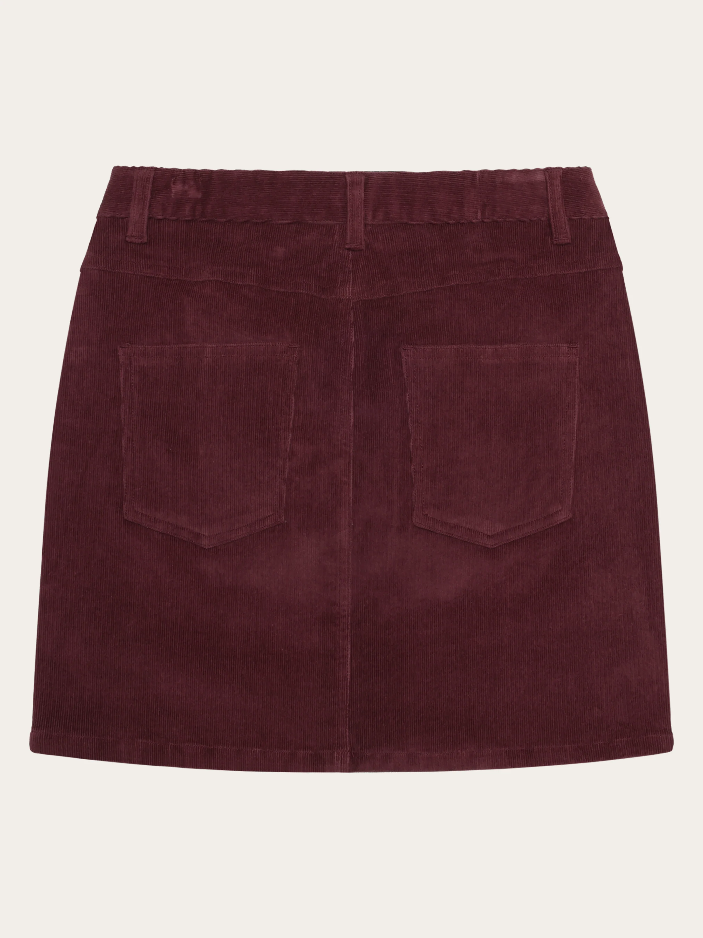 Organic Cotton Corduroy skirt GOTS - Fig - Image 2