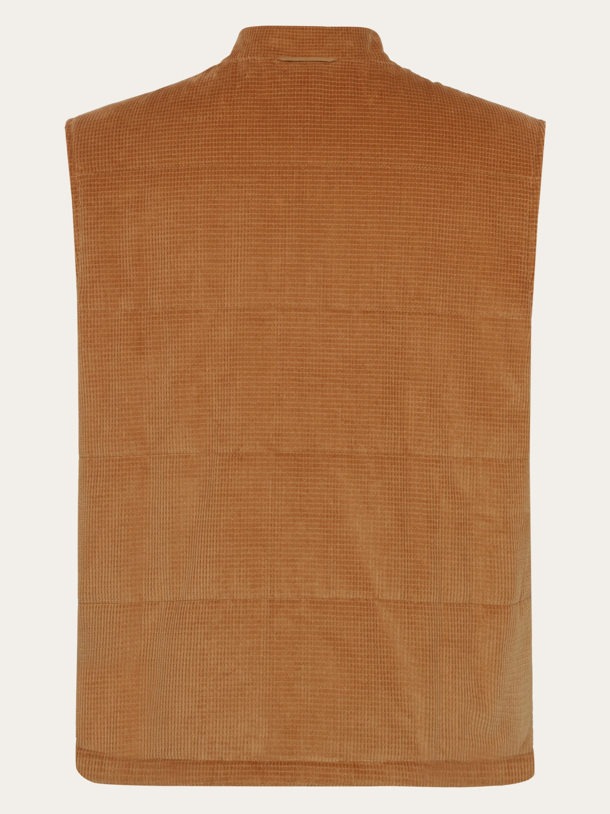 Organic Cotton Corduroy Vest GOTS - Apple Cinnamon - Image 3