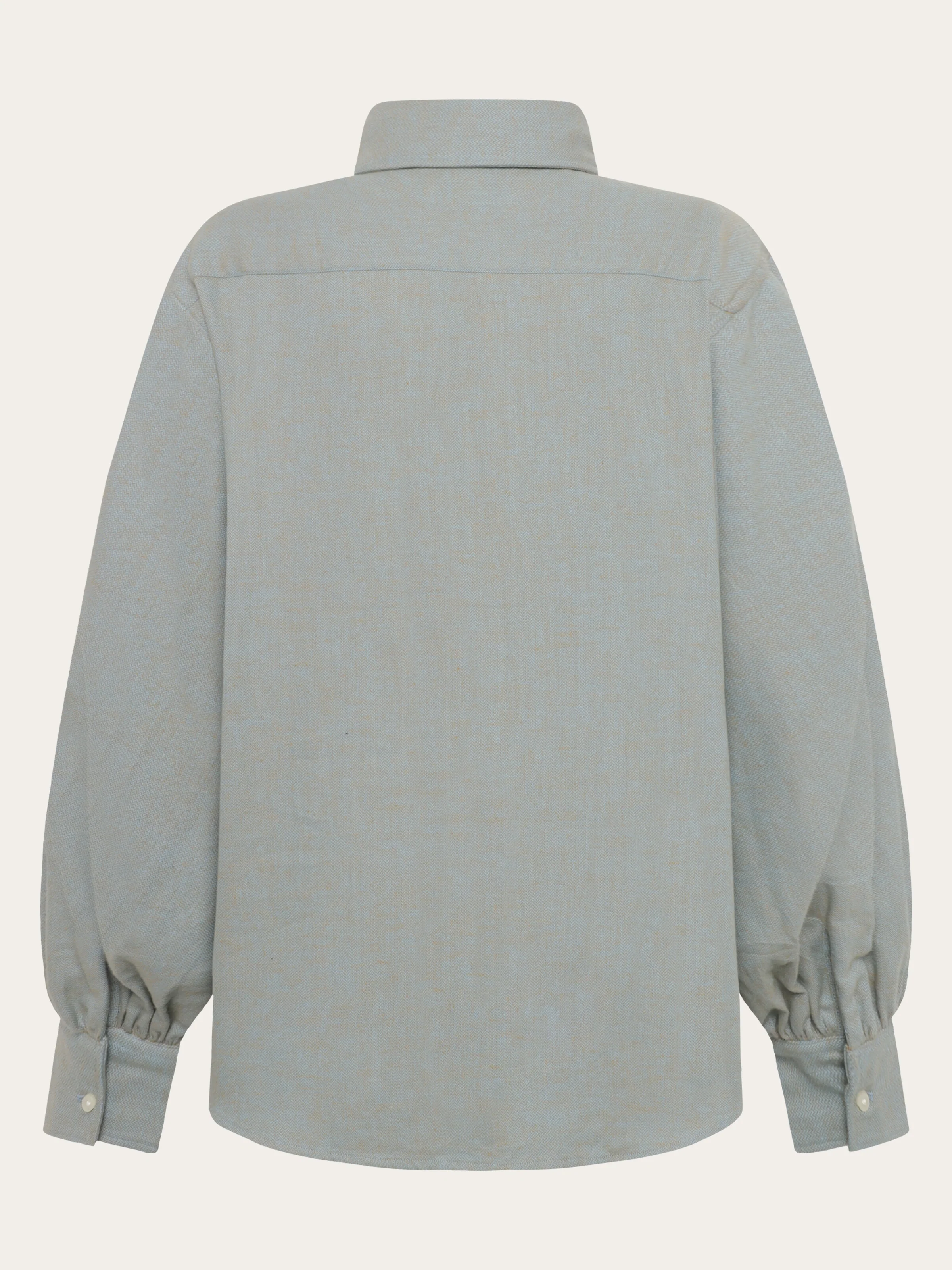 Organic Cotton Flannel Shirt GOTS - Apple Cinnamon - Image 3