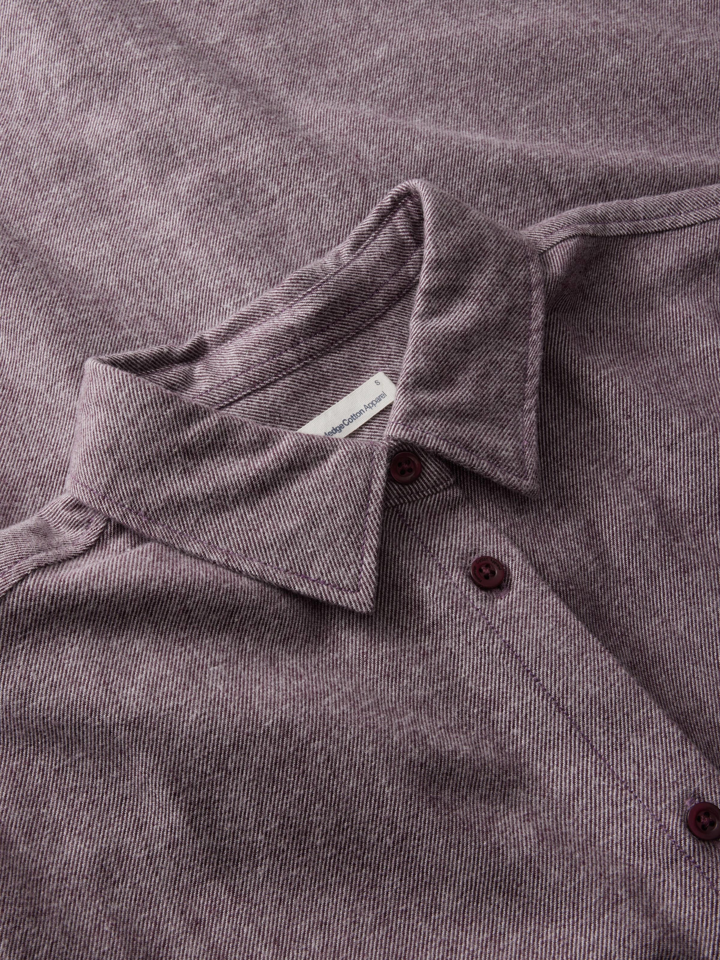 Organic Cotton Flannel Shirt GOTS - Fig - Image 3