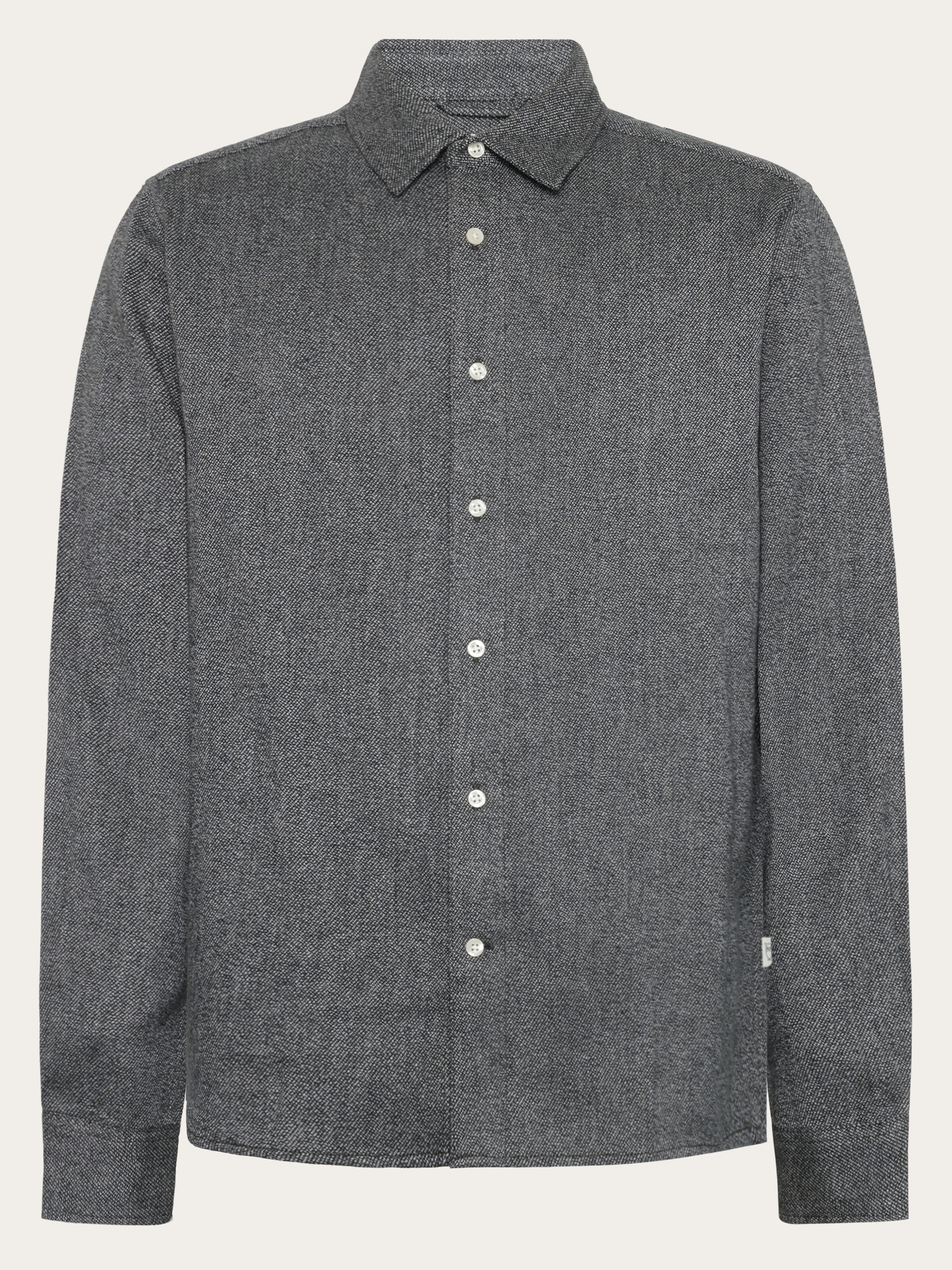 Organic Cotton Mélange Shirt GOTS - Forrest Night