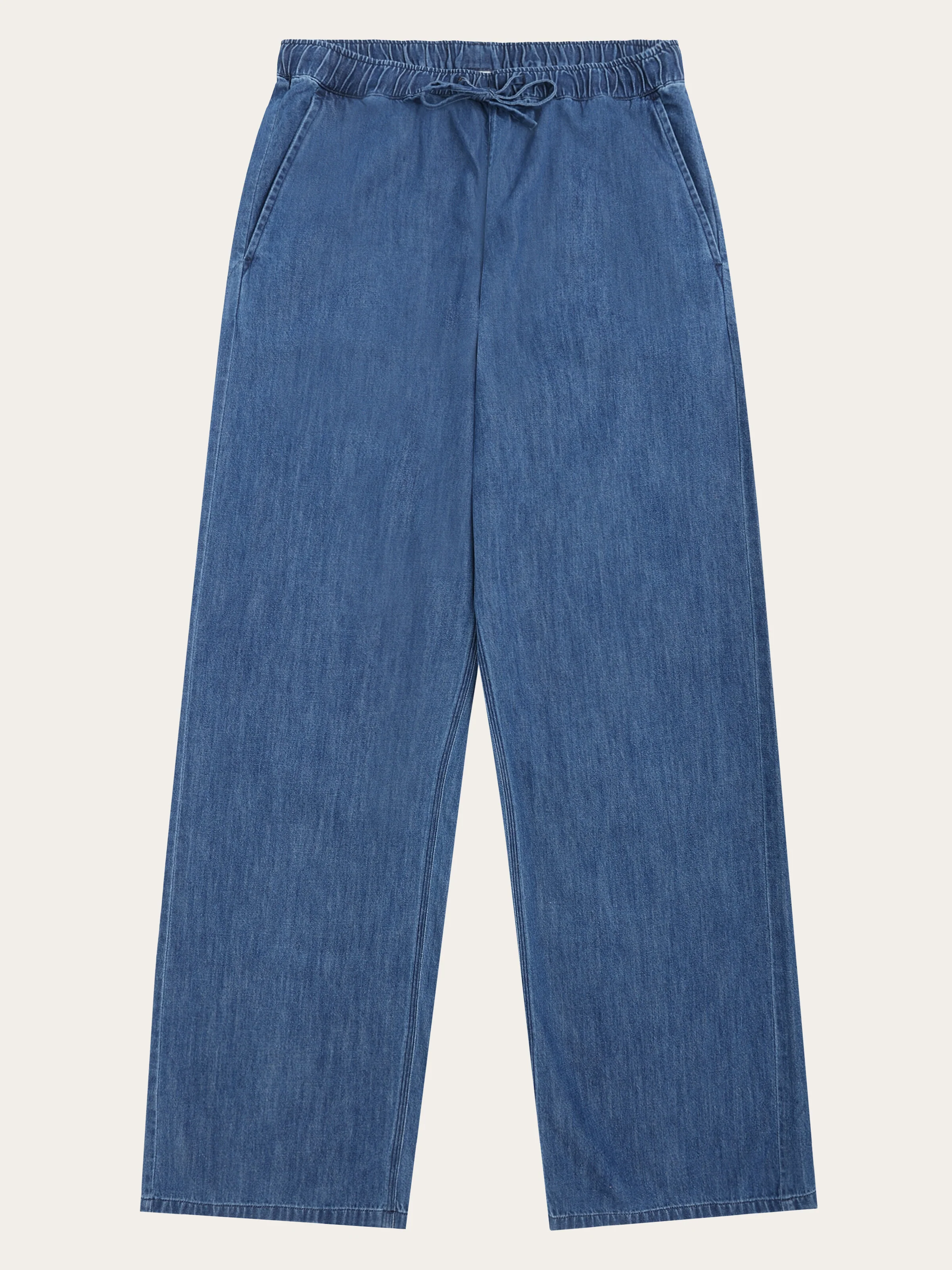 Organic Cotton Posey Denim Pant GOTS - Dark Blue denim
