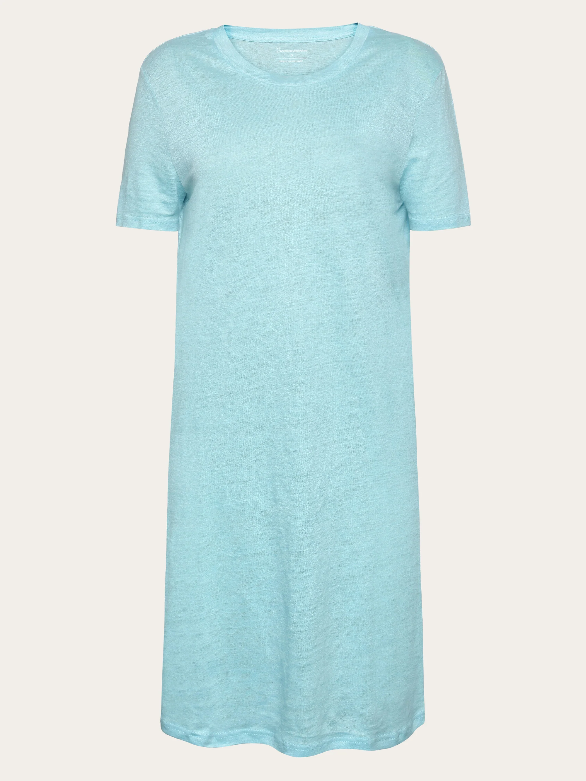 Linen t-shirt dress - Aqua-Esque