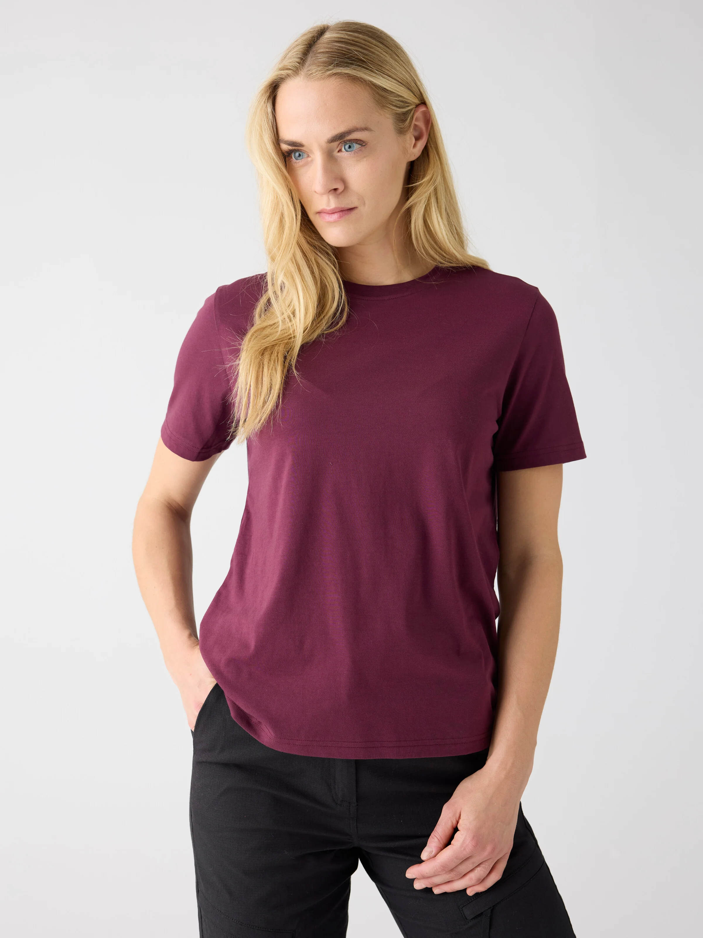 Pima t-shirt - Fig - Image 2