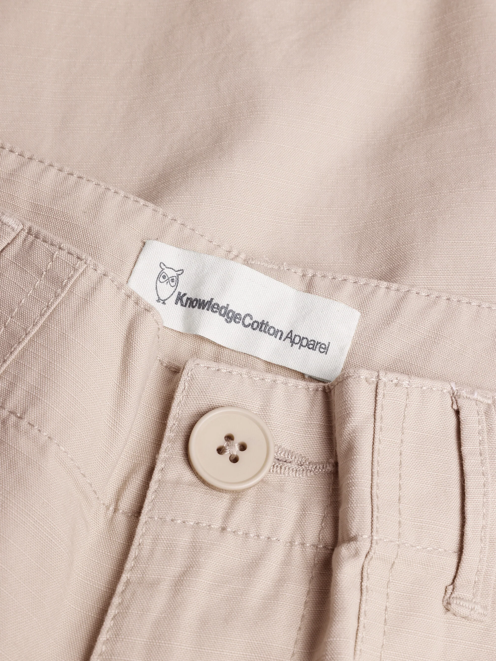 POSEY wide slub pants - Light feather gray - Image 2
