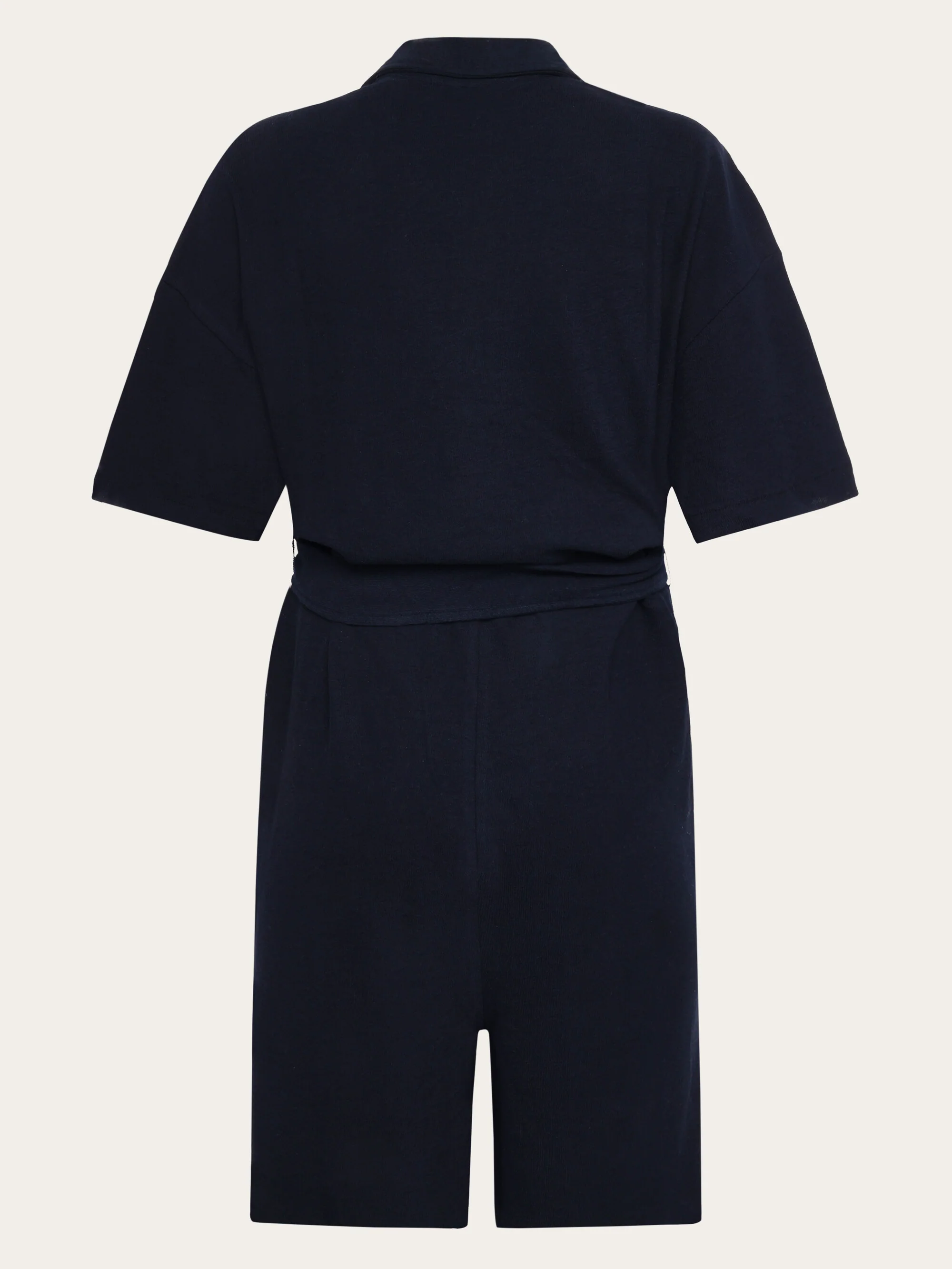 POSEY wide fit bouclé playsuit - GOTS/Vegan - Night Sky - Image 3