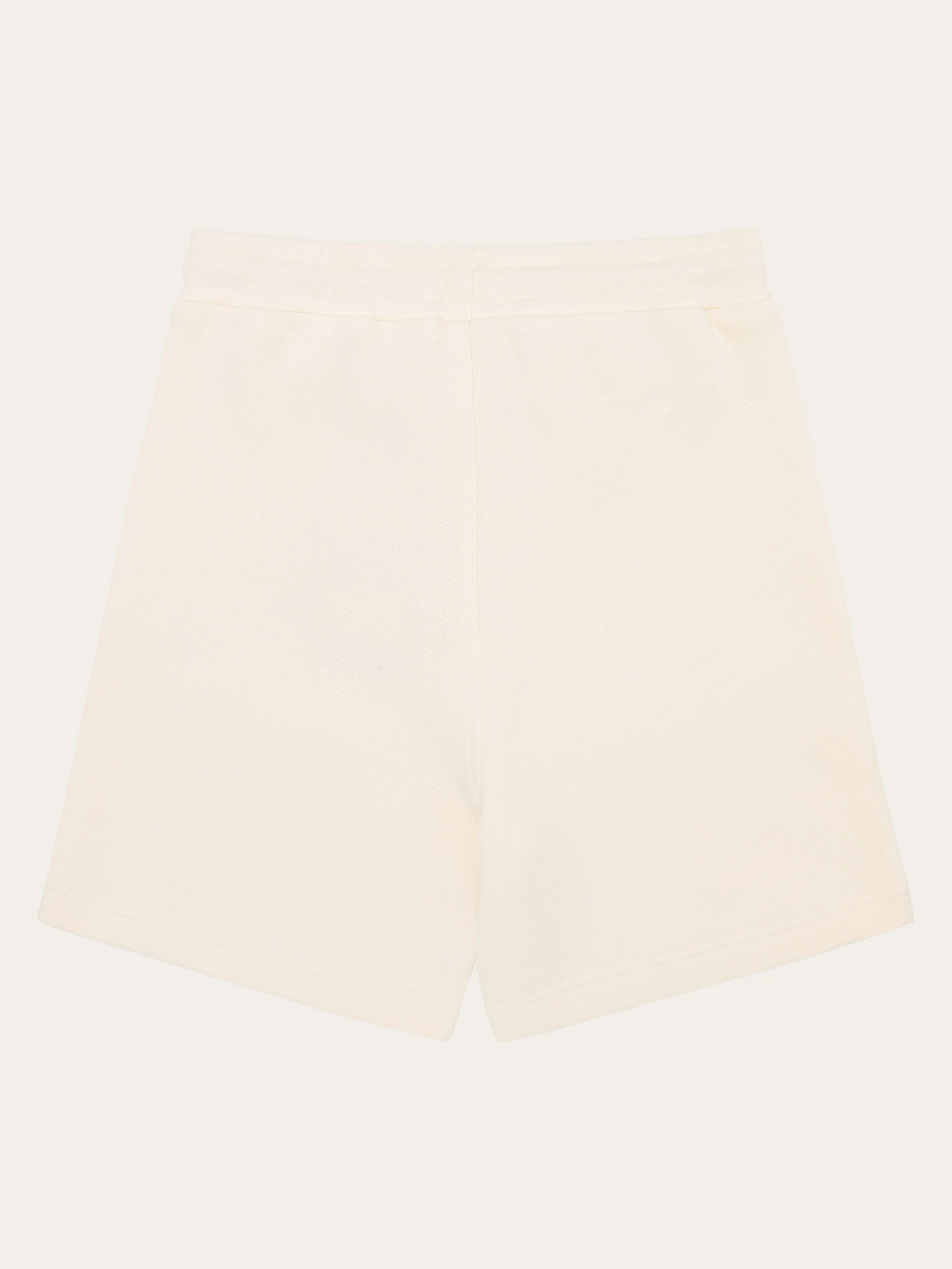 POSEY wide fit mid-rise sweat shorts - GOTS/Vegan - Egret - Image 3