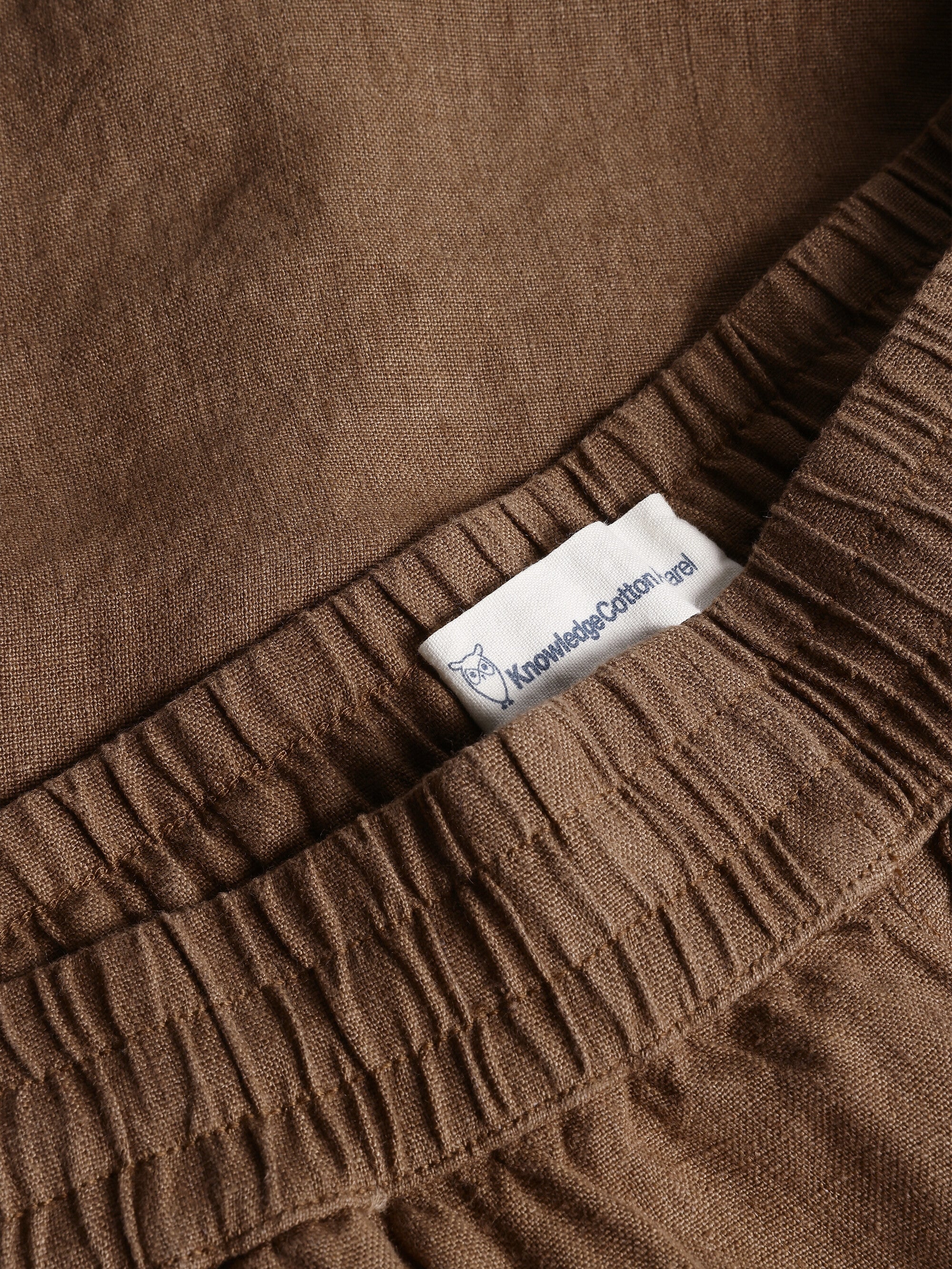 Posey wide linen shorts - Tuffet - Image 2