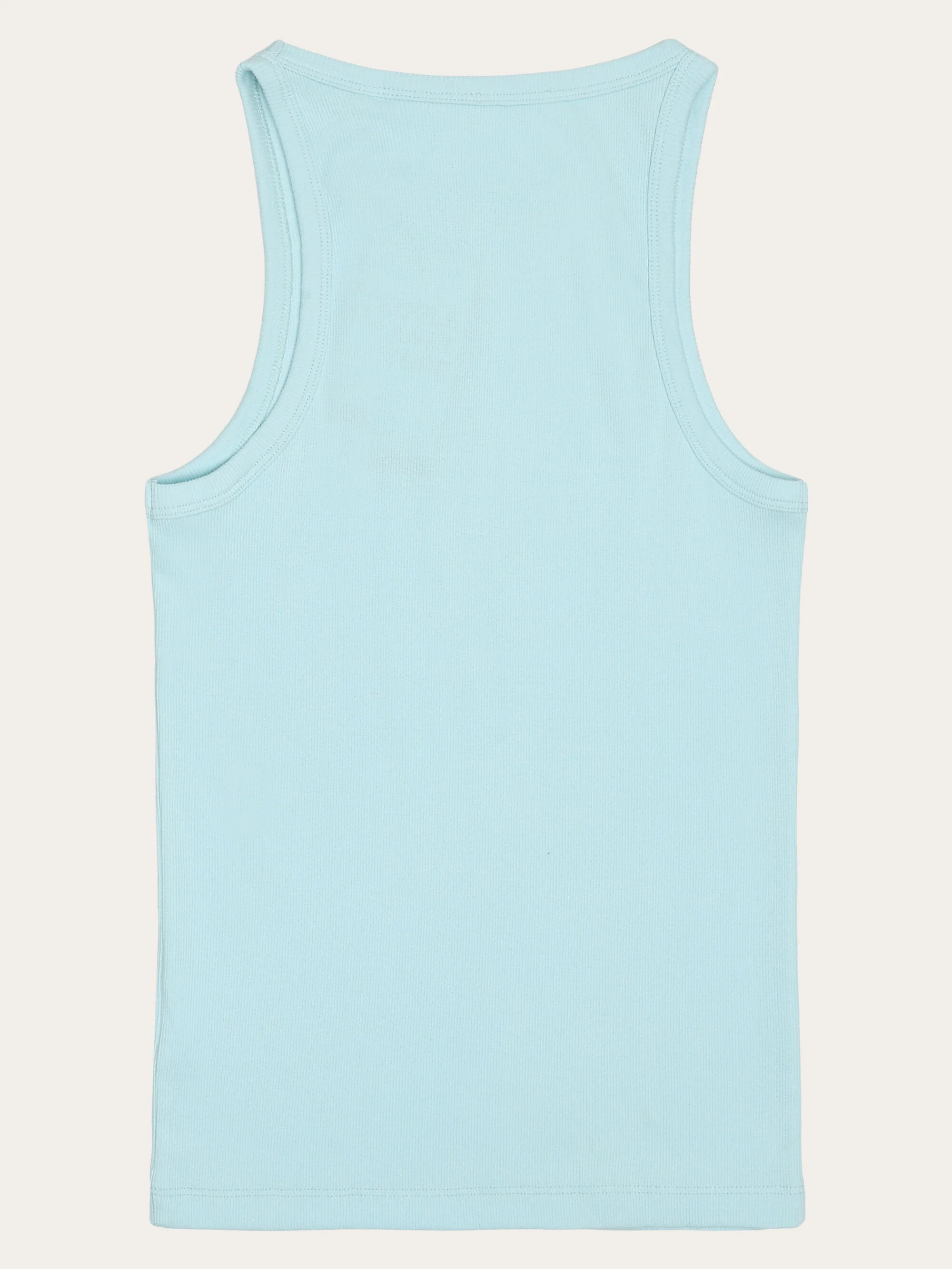 Racer rib top - Aqua-Esque - Image 3
