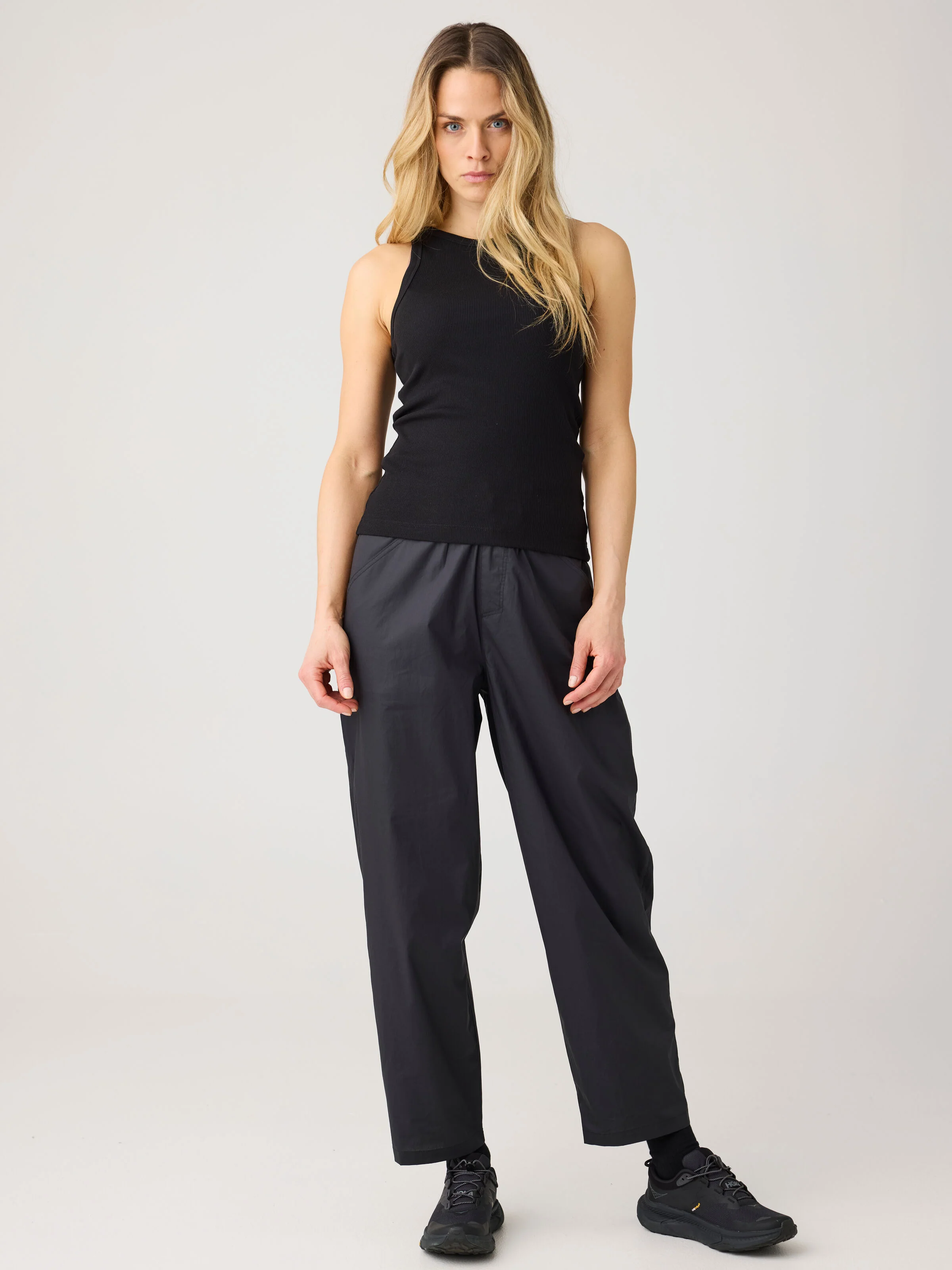 Racer rib top - Black Jet - Image 3