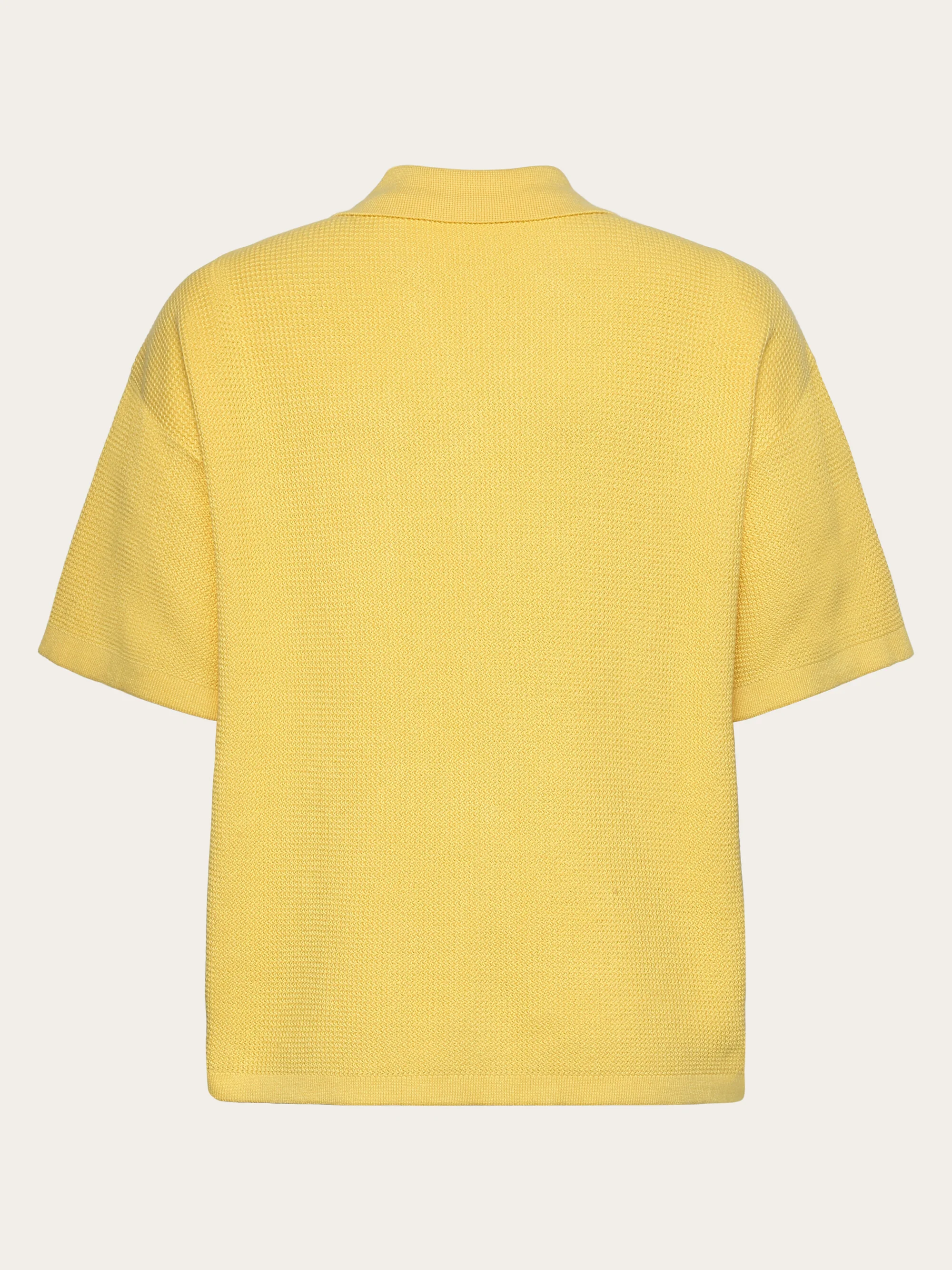 Racking stitch short sleeved shirt - Regenerative Organic Certified™ - GOTS/Vegan - Yarrow - Image 3