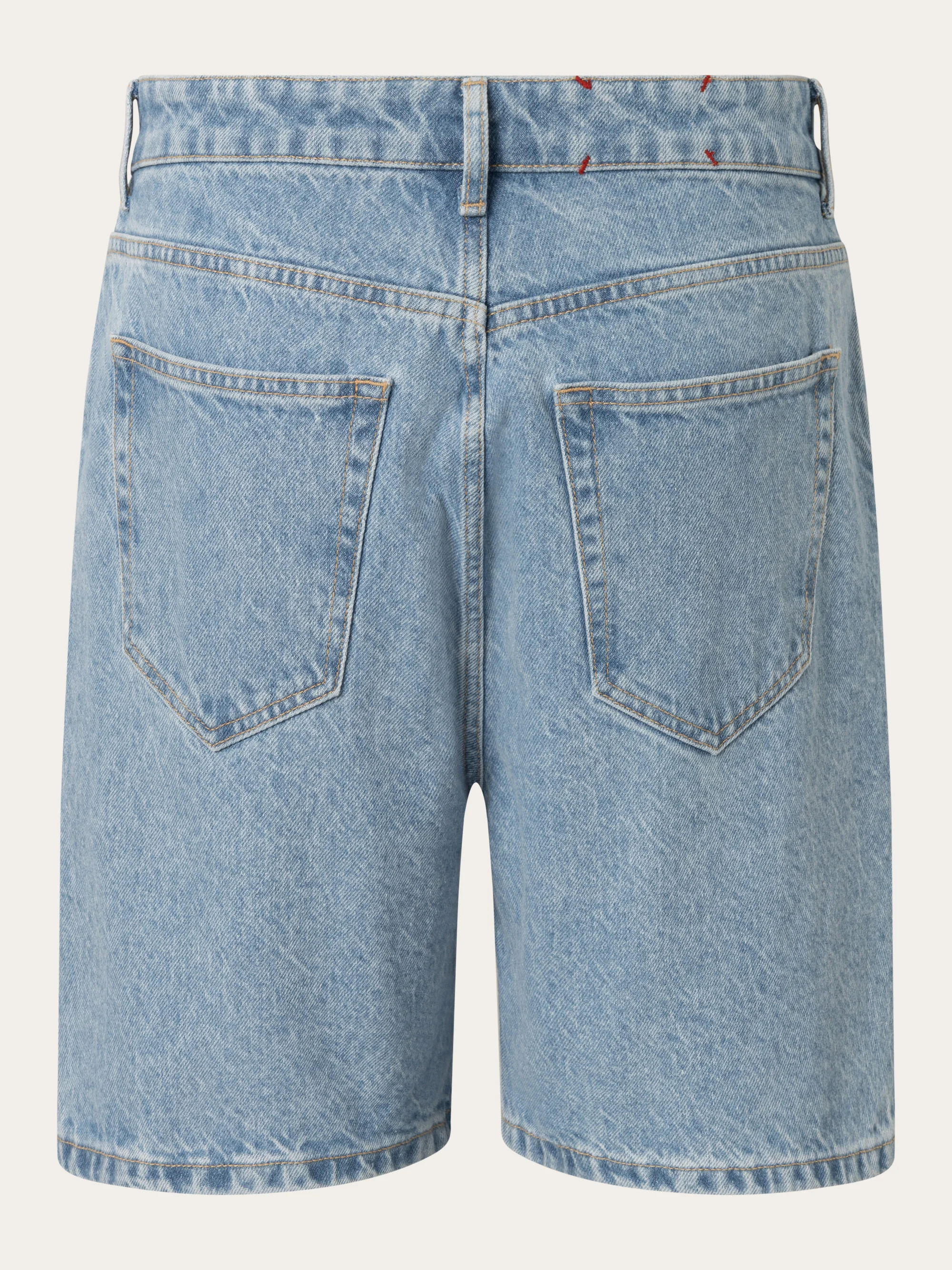 REBORN™ 5-pocket bleached short - Bleached Stonewash - Image 5