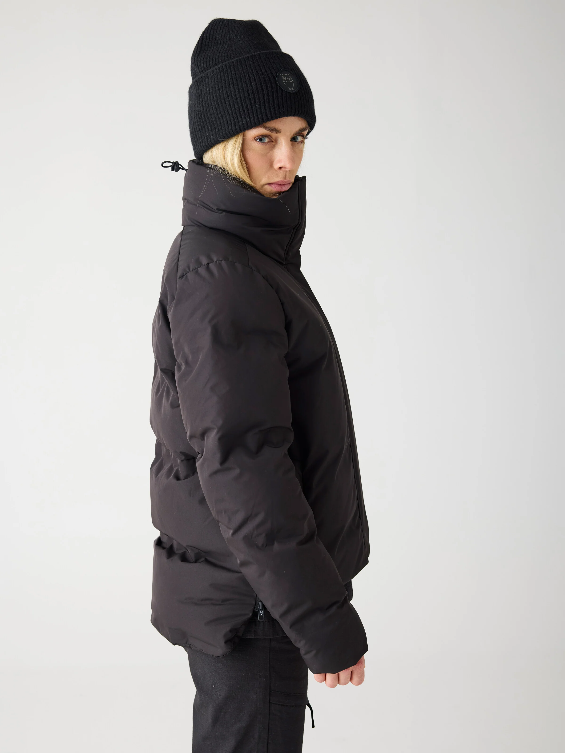 Recycled Insulation Jacket GRS - Black Jet - Image 3