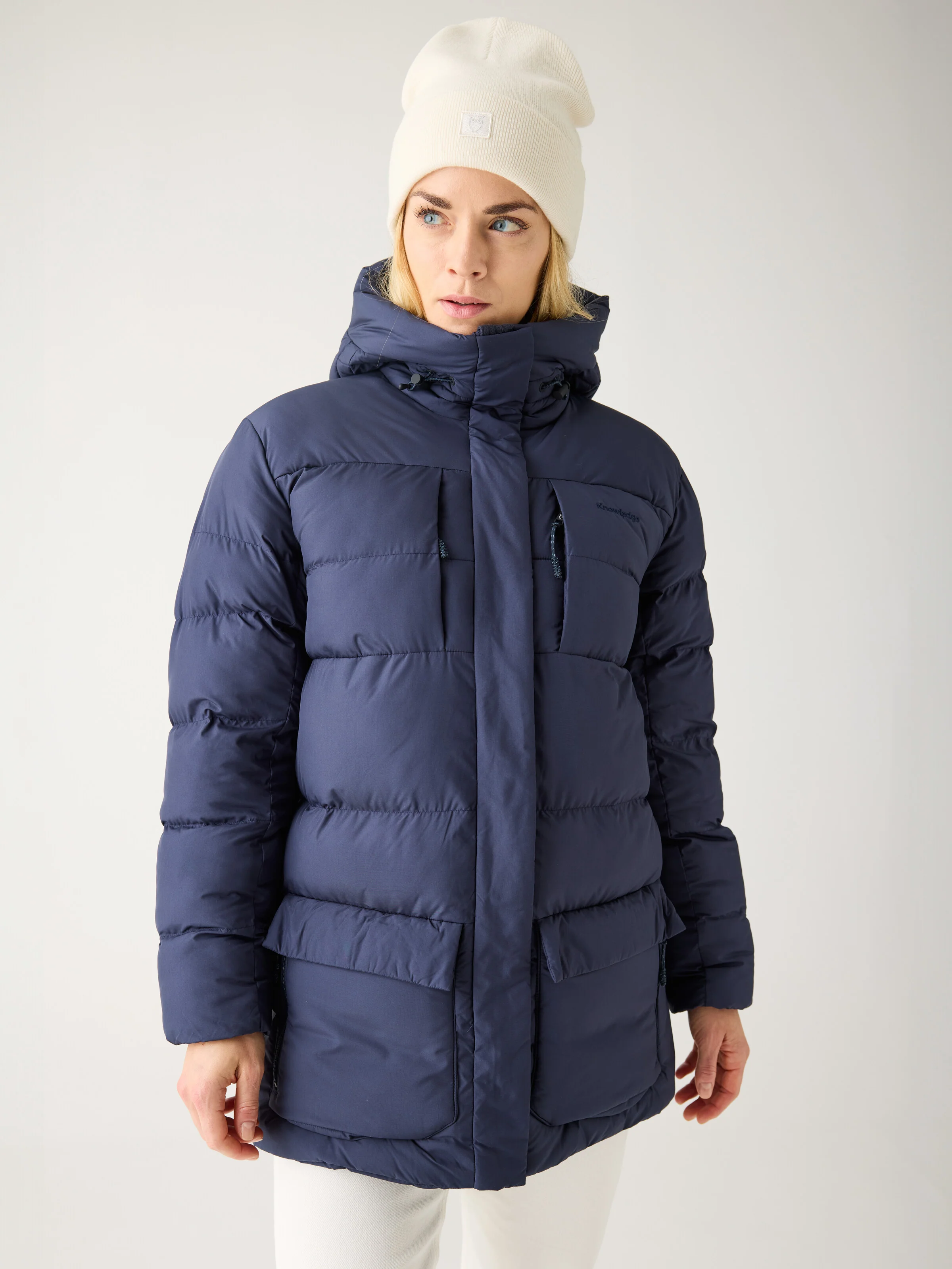 Recycled Puffer Jacket GRS - Night Sky - Image 2