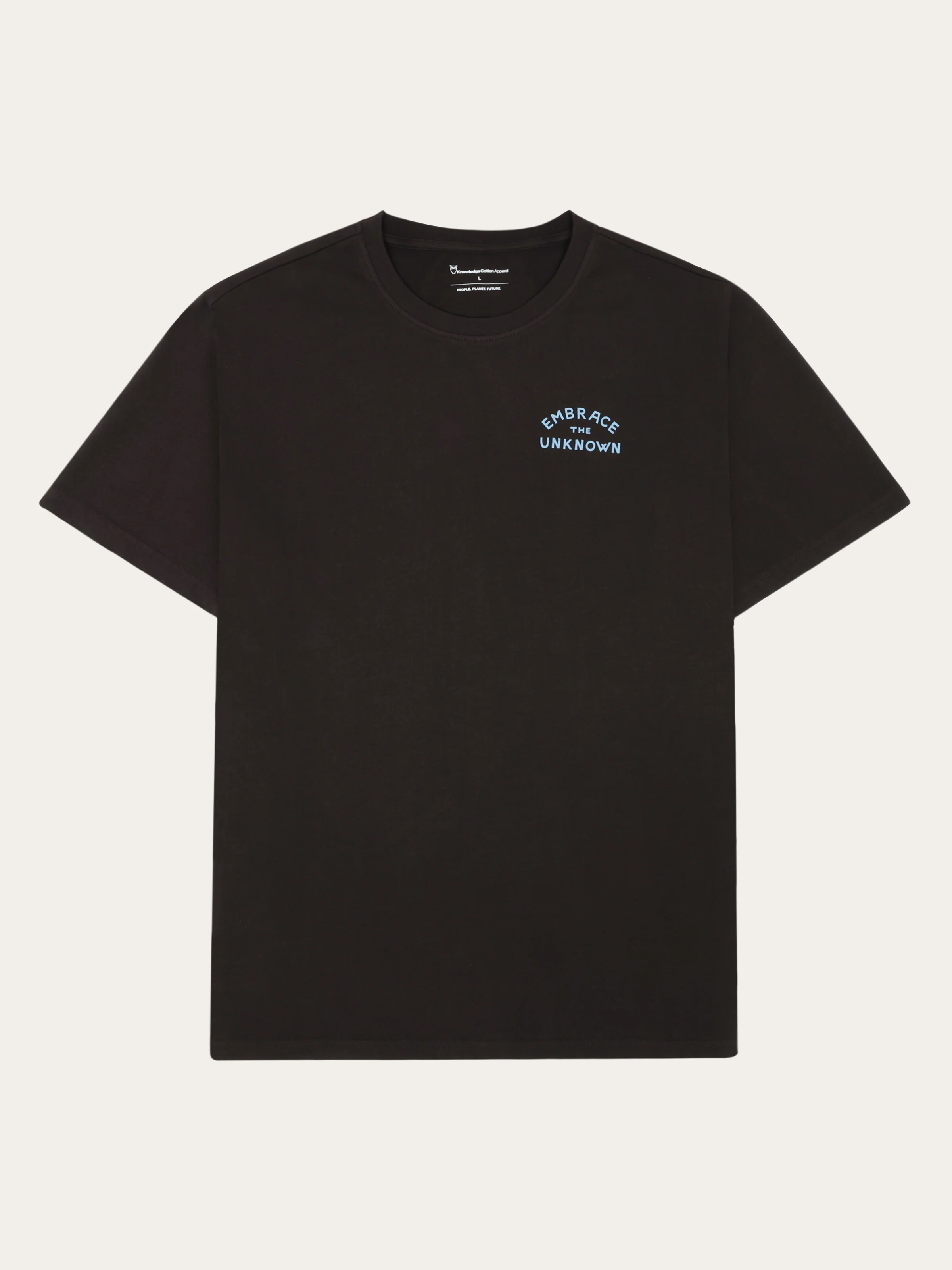 Regenerative Organic Cotton Back Print T-Shirt GOTS - Chocolate Torte