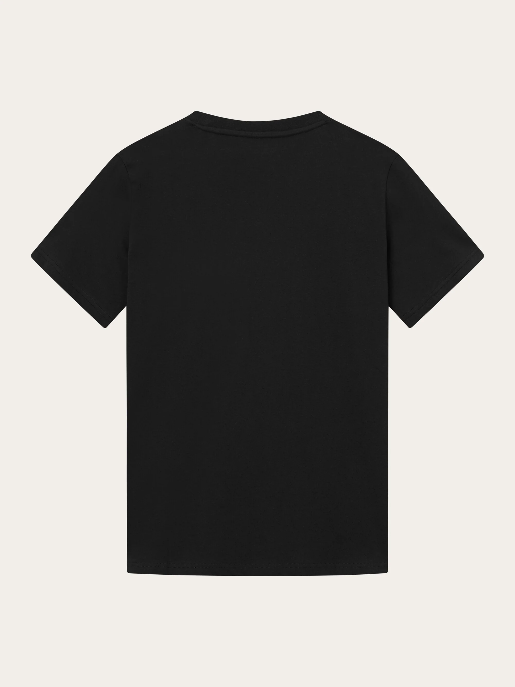 Regular fit Badge t-shirt - Black Jet - Image 4