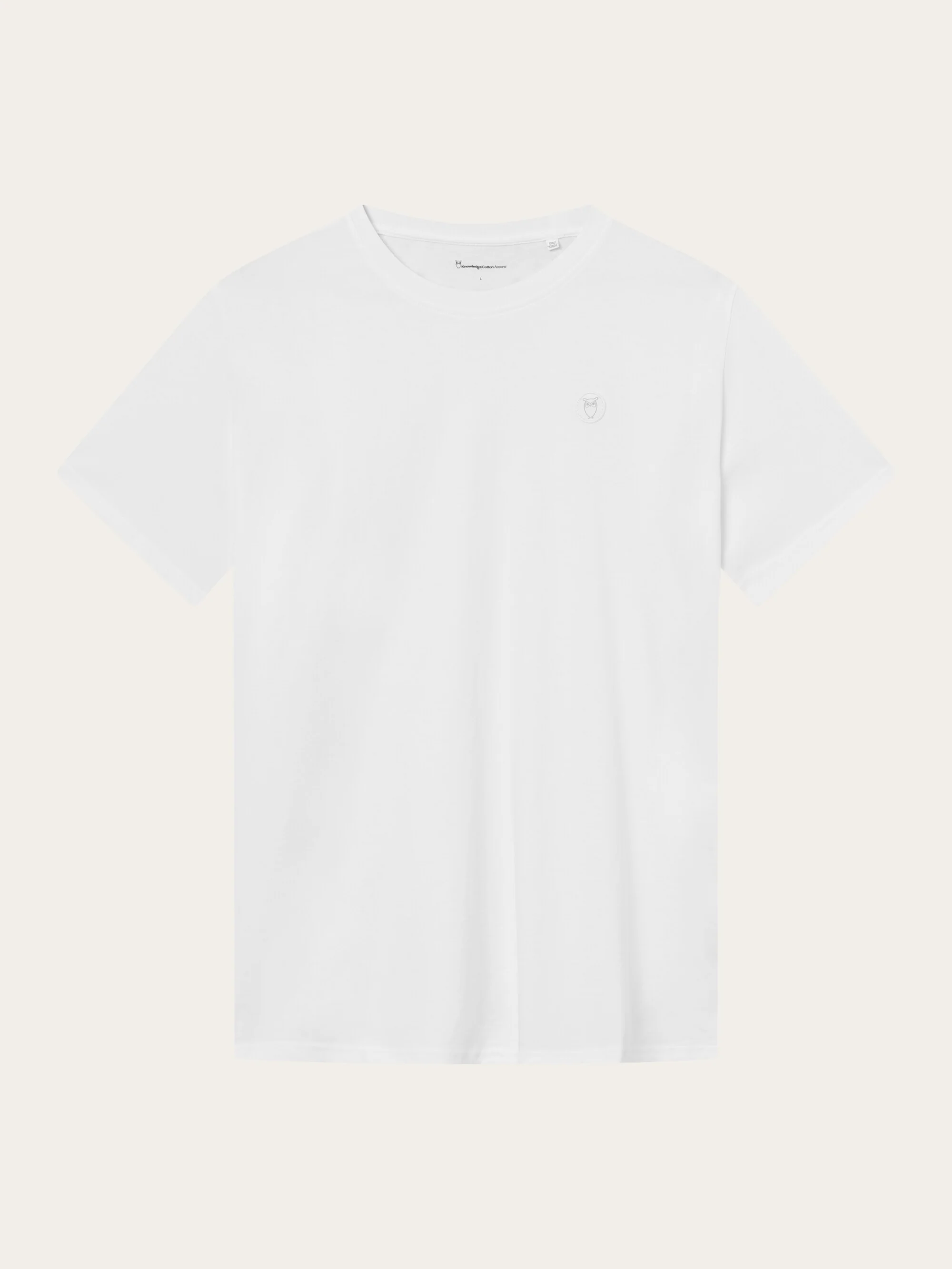 Regular fit Badge t-shirt - Bright White