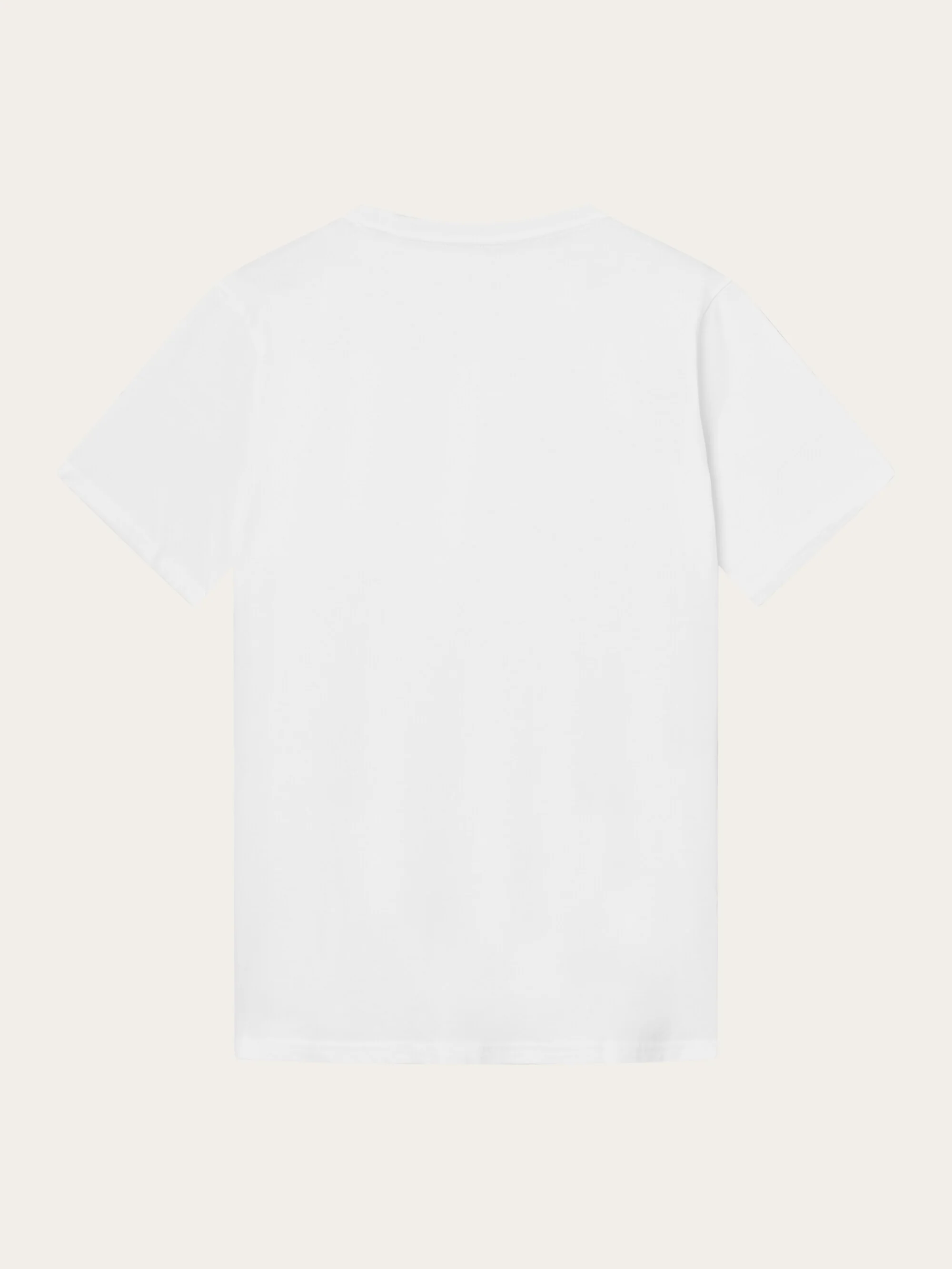 Regular fit Badge t-shirt - Bright White - Image 6