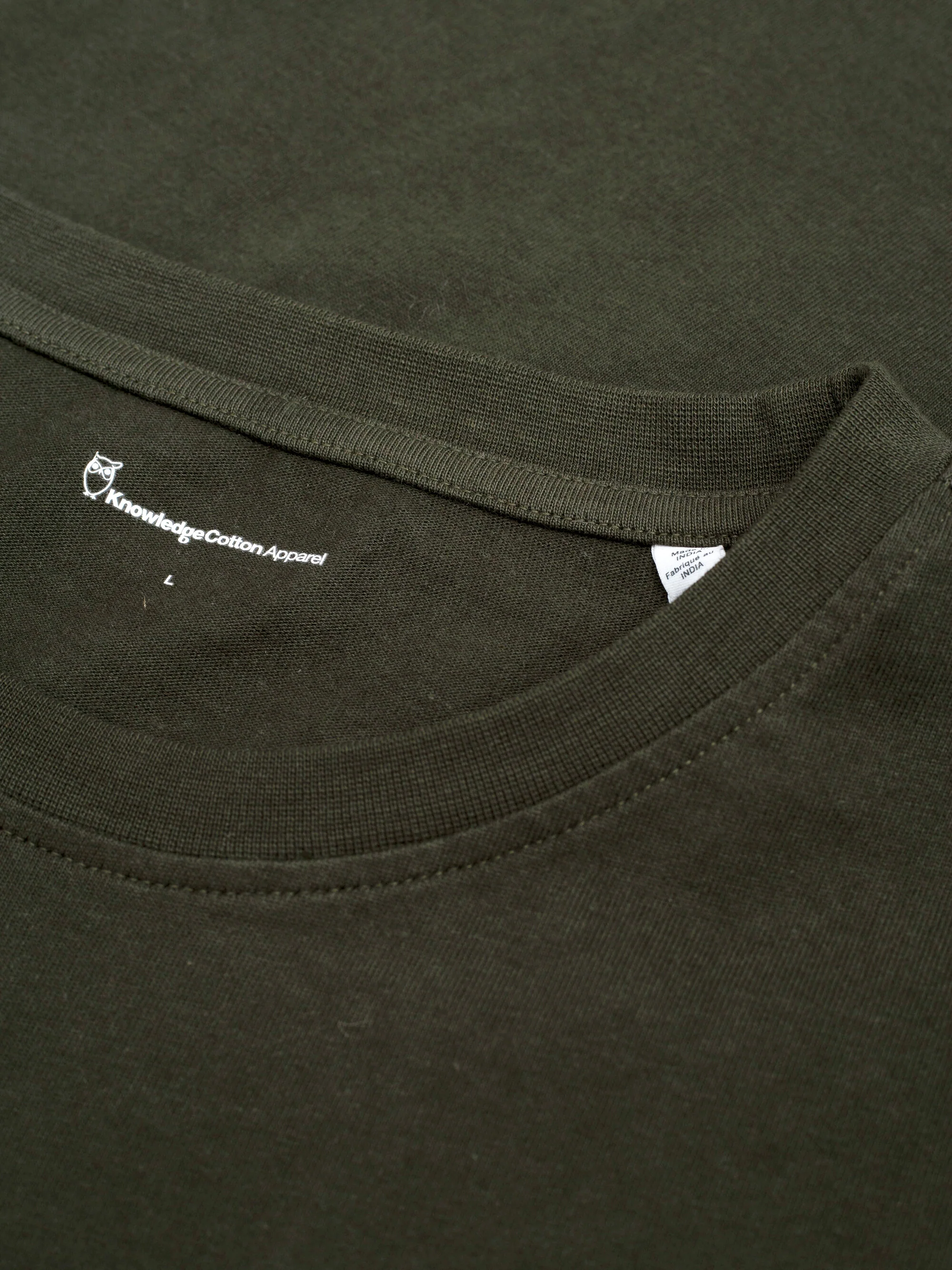 Regular fit Badge t-shirt - Forrest Night - Image 4
