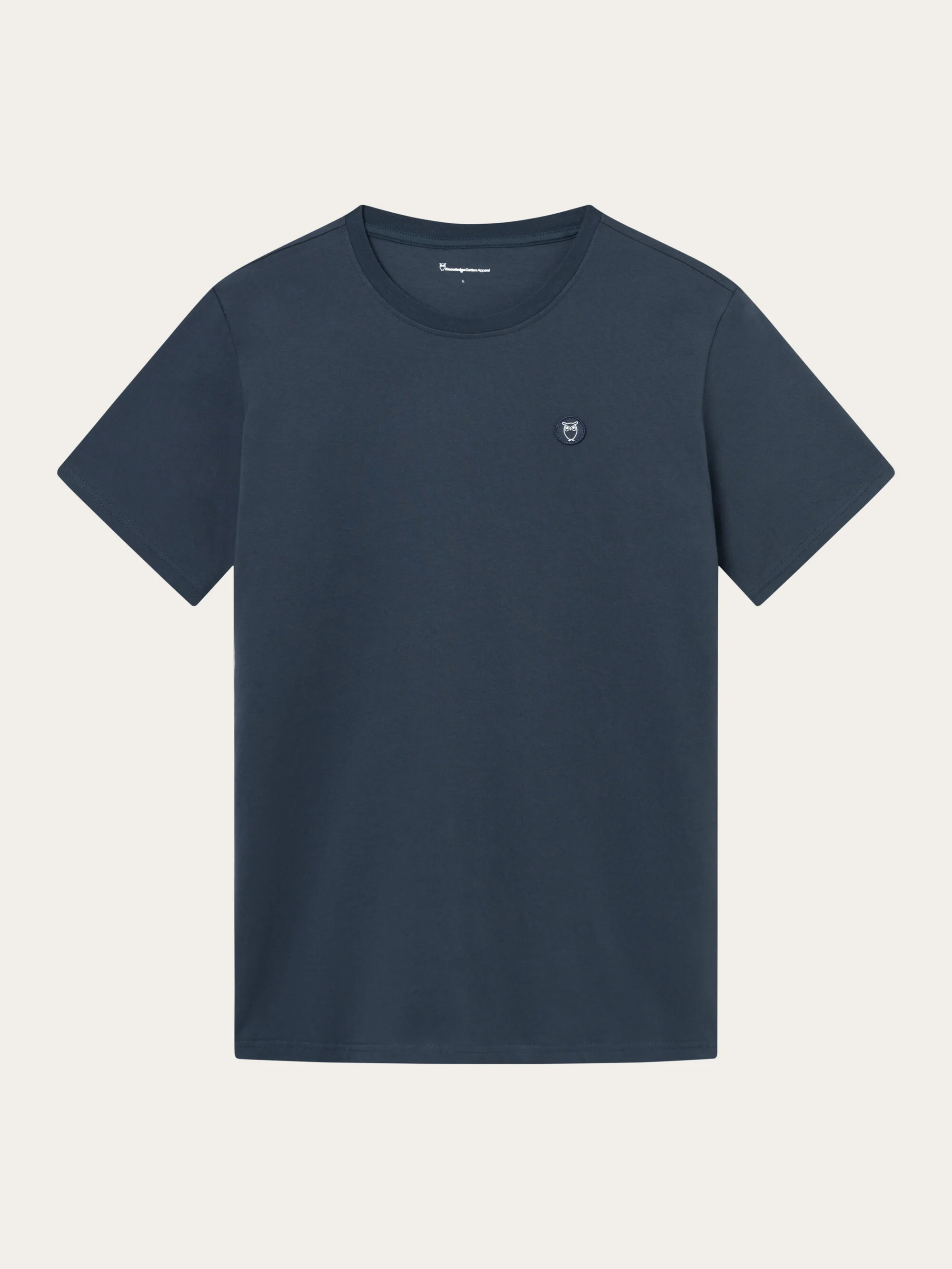 Regular fit Badge t-shirt - Total Eclipse