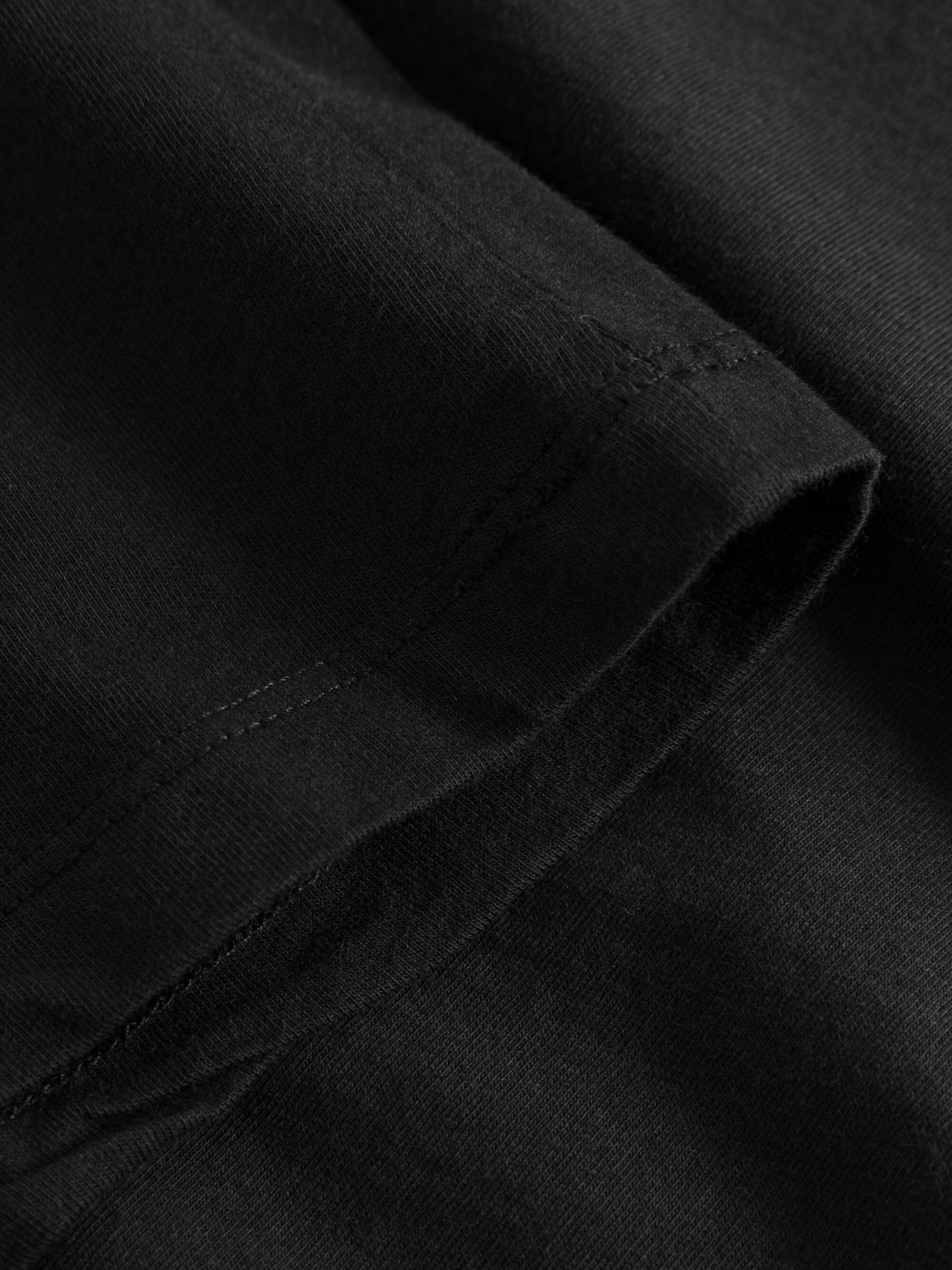 Regular fit Basic tee - Black Jet - Image 5