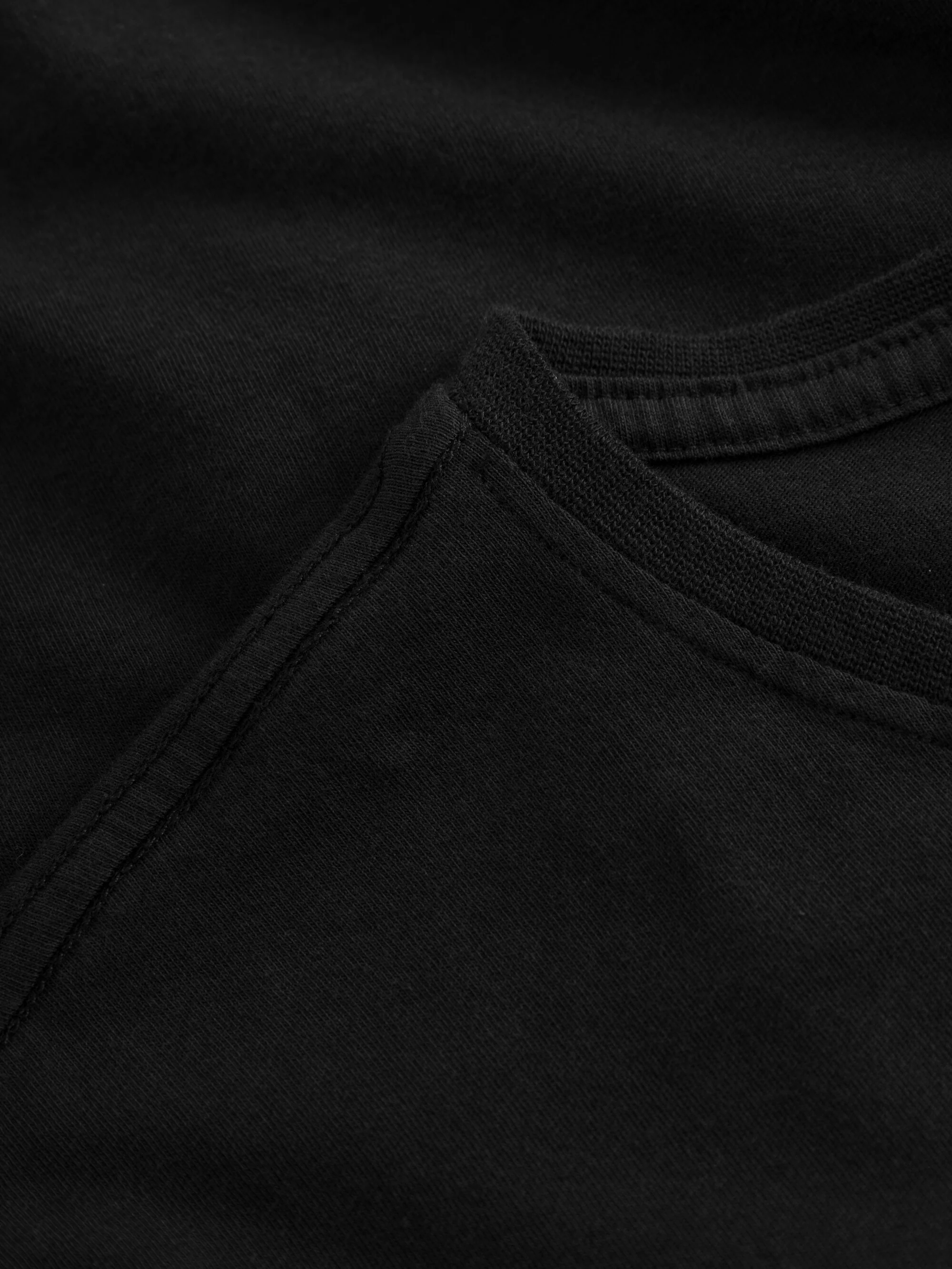 Regular fit Basic tee - Black Jet - Image 6