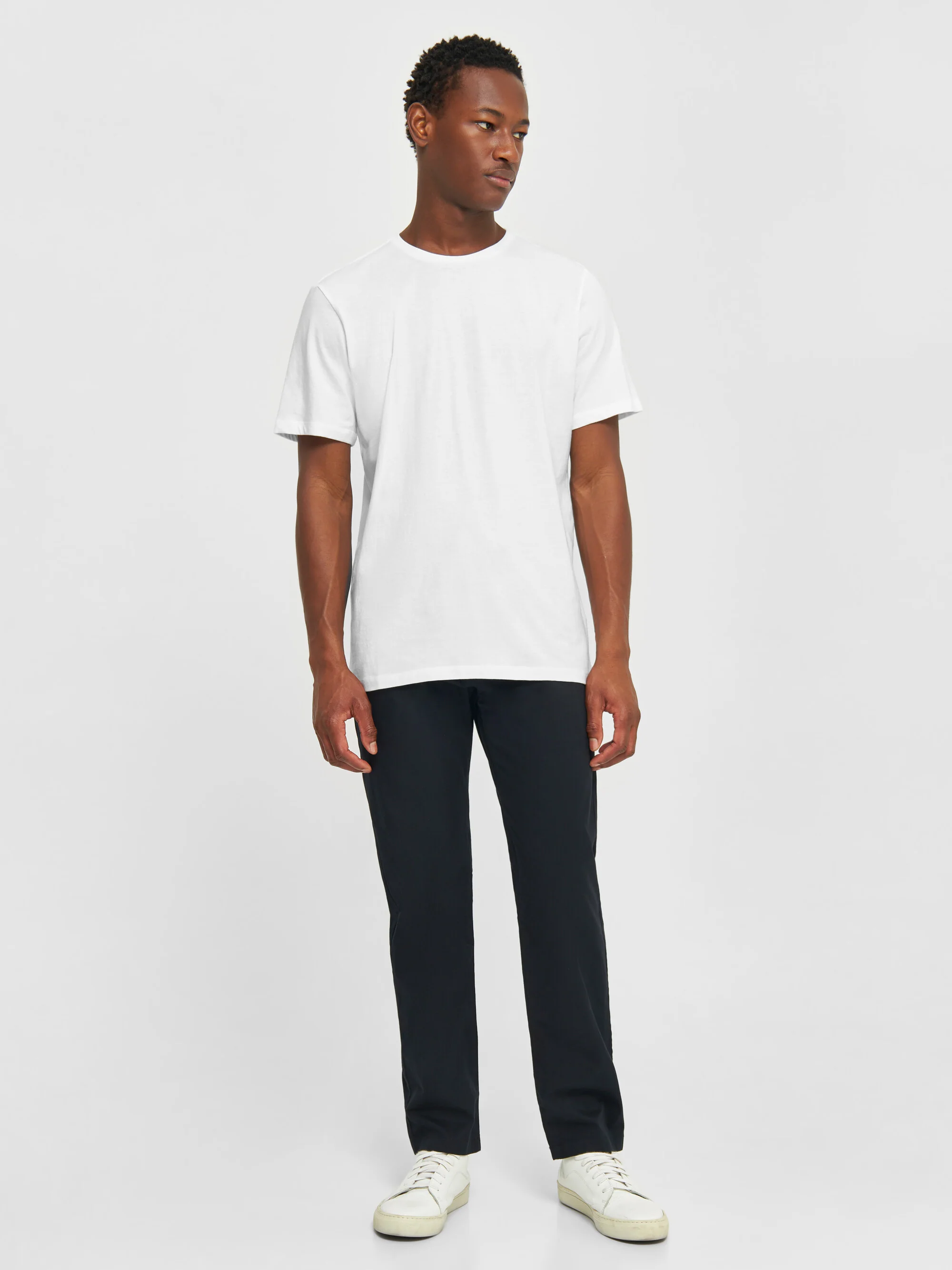Regular fit Basic tee - Bright White - Image 5