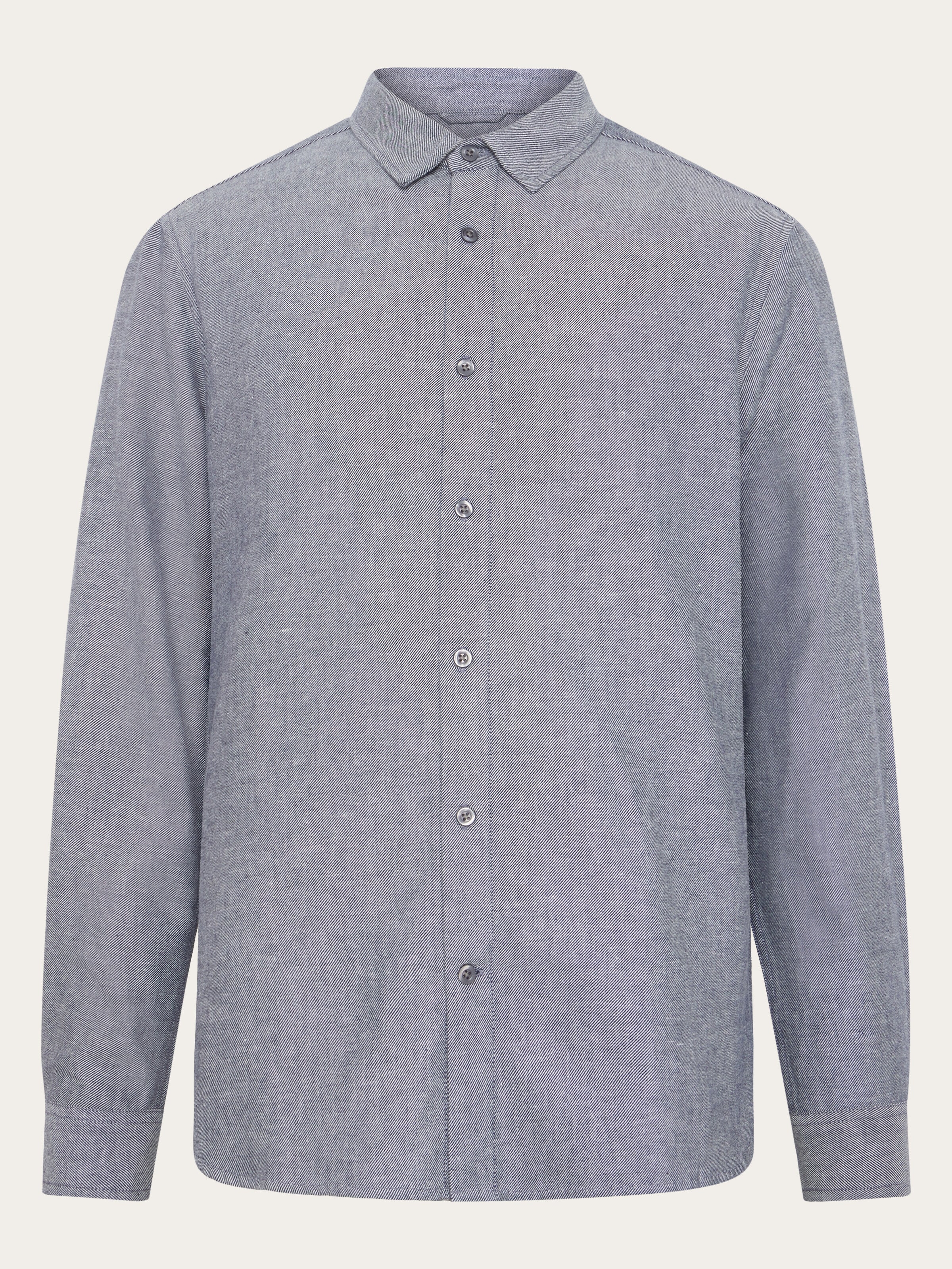Dune regular flannel shirt - Night Sky