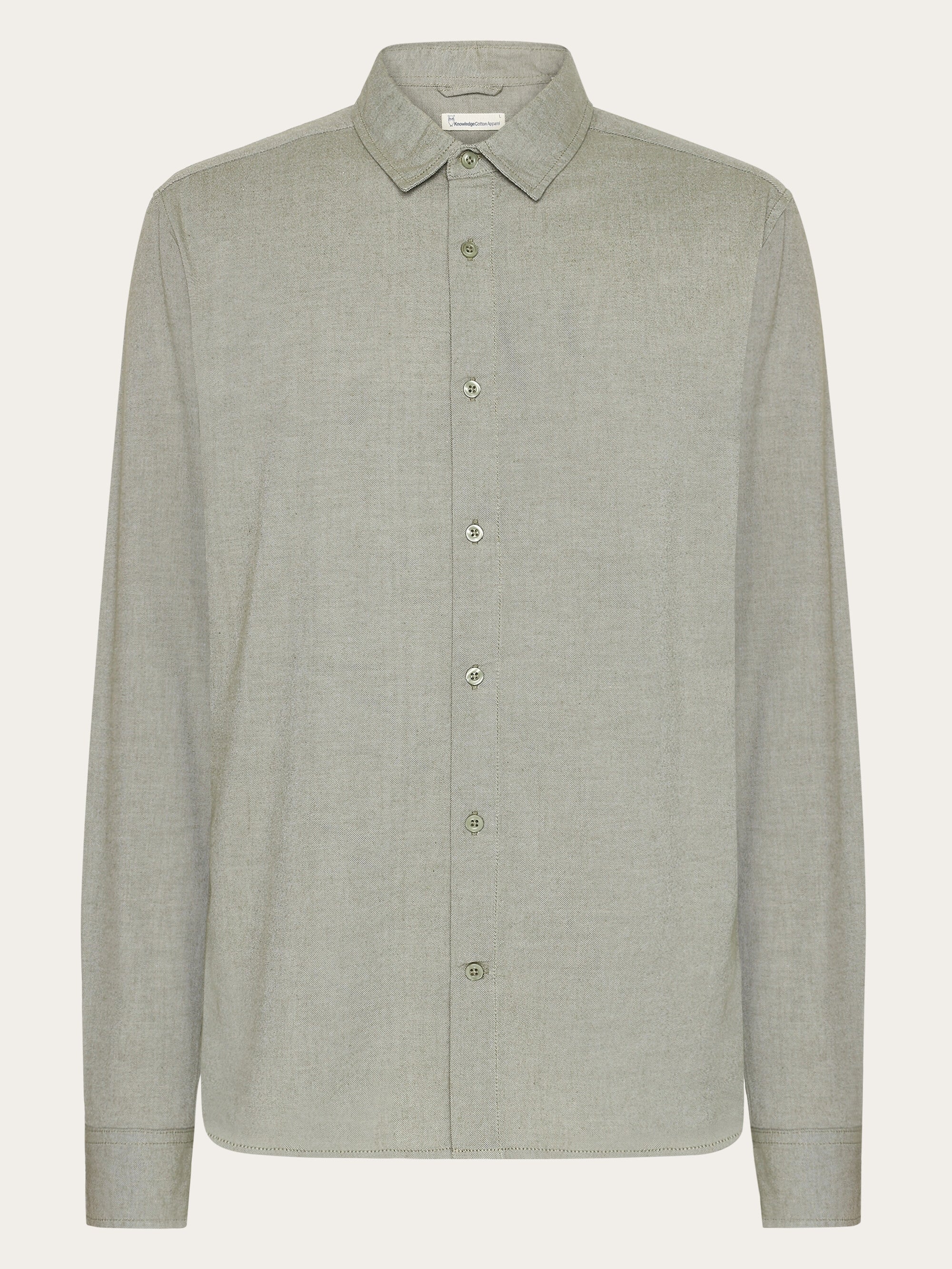 Dune light twill core shirt - Burned Olive