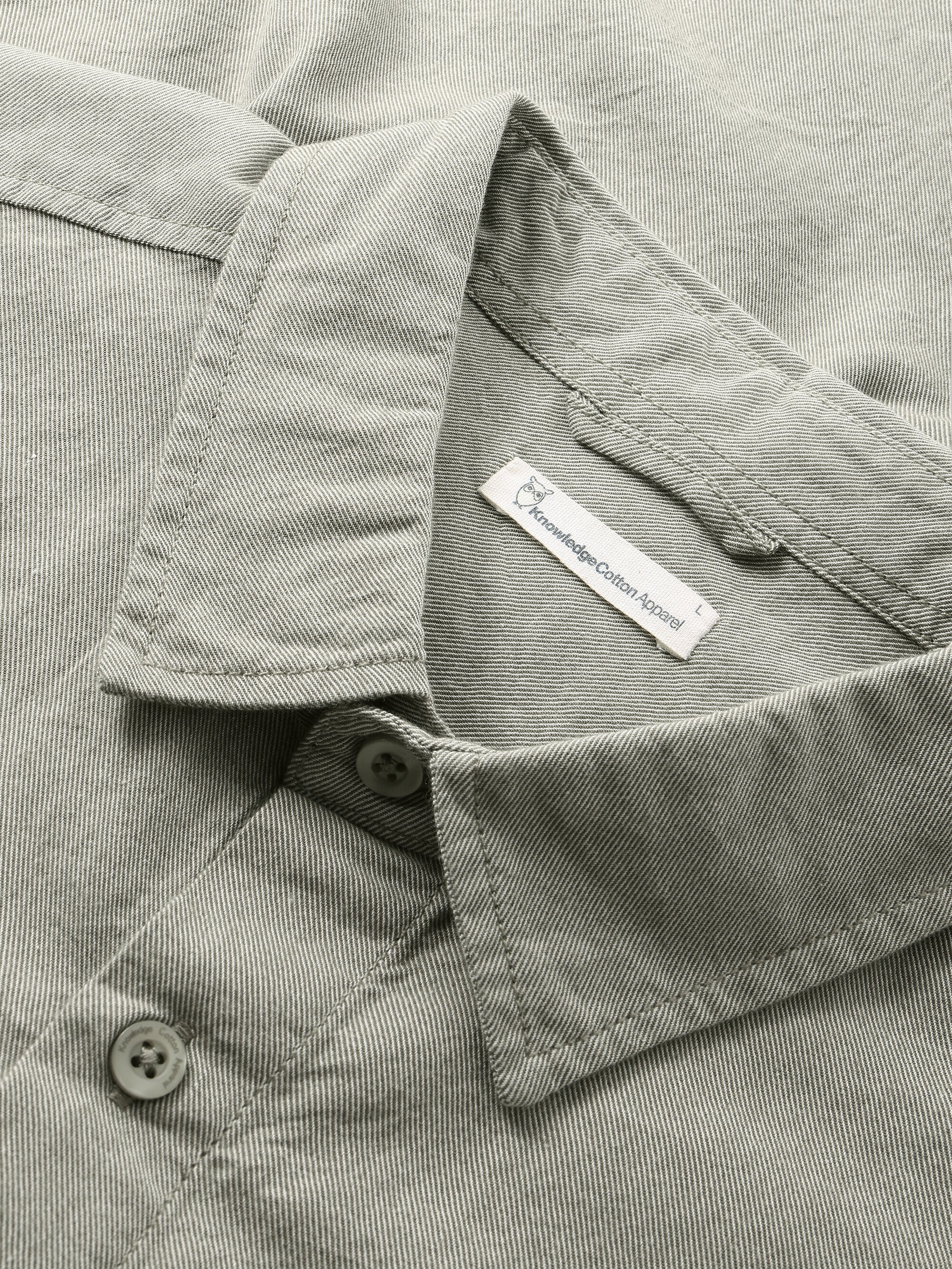 Dune light twill core shirt - Burned Olive - Image 4