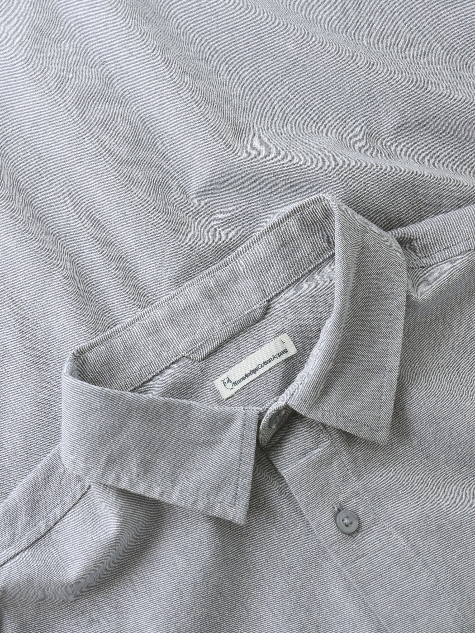 Dune light twill core shirt - Vintage Indigo - Image 4