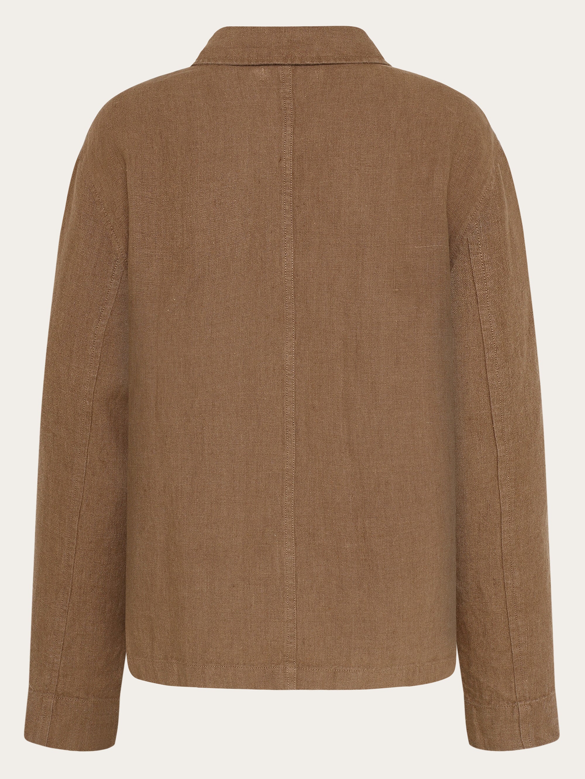 Regular linen overshirt - GOTS/Vegan - Tuffet - Image 3