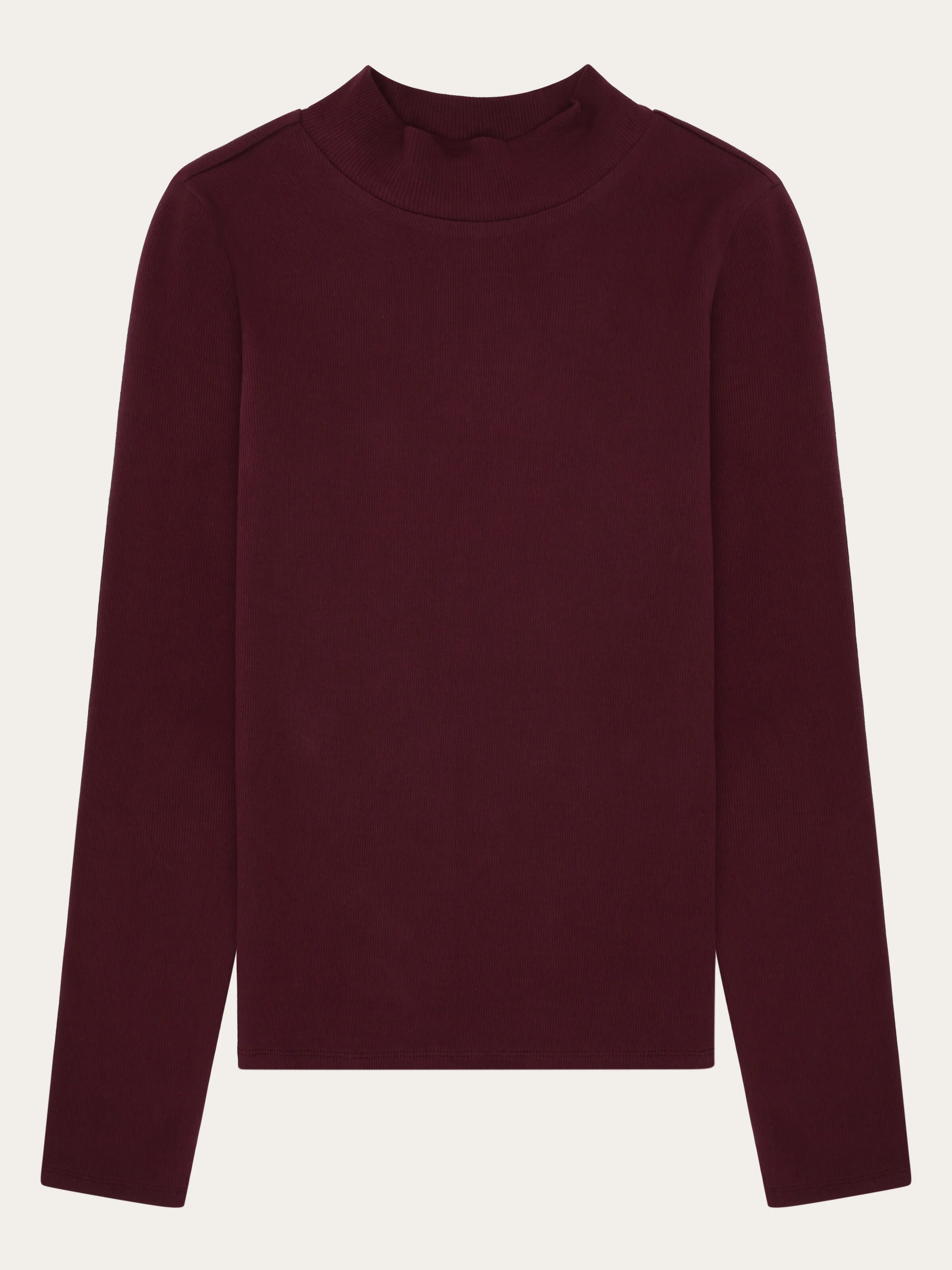 Rib high neck LS - Fig